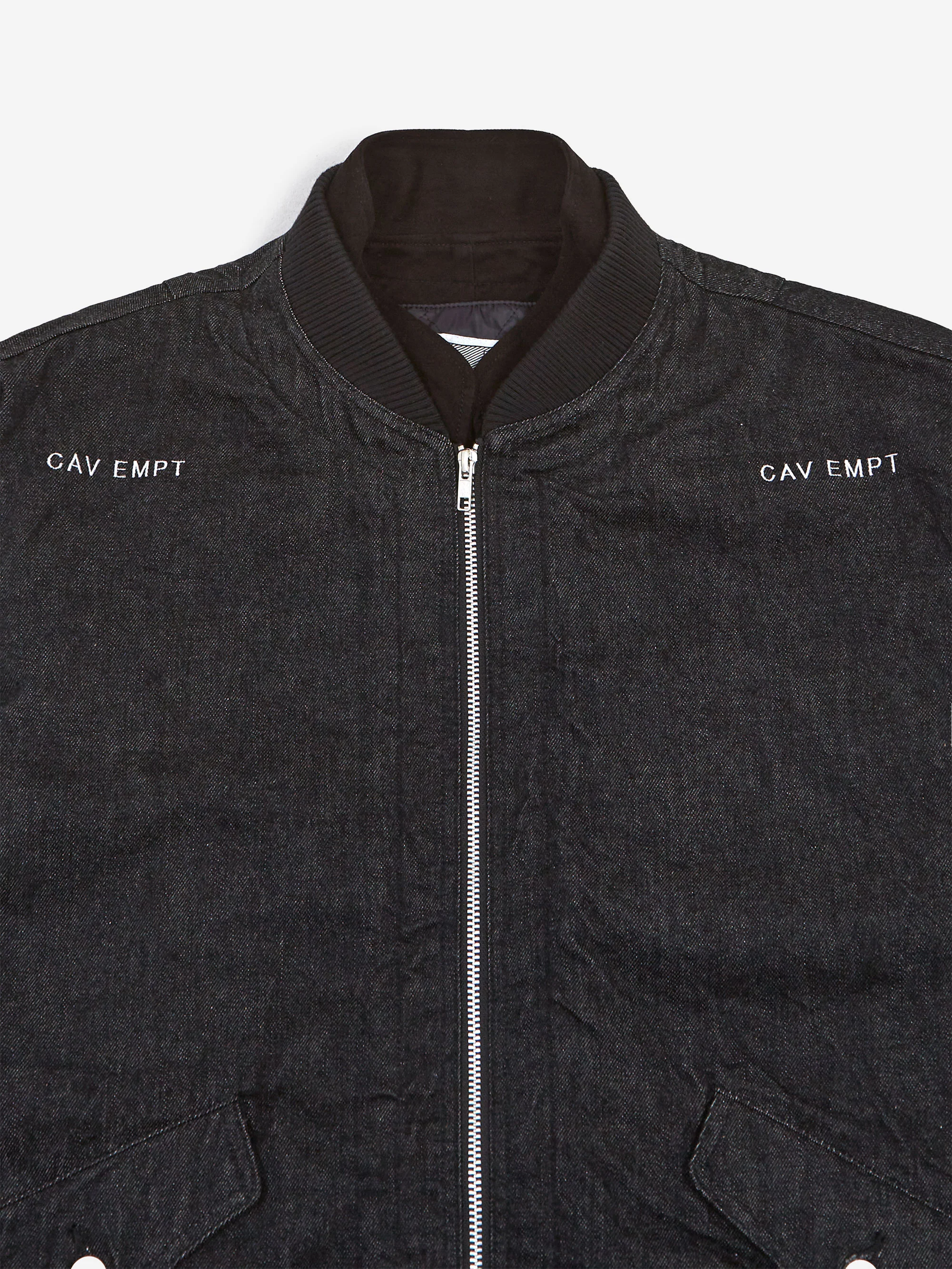 C.E. Cav Empt Double Flap Zip Jacket - Black - Image 3