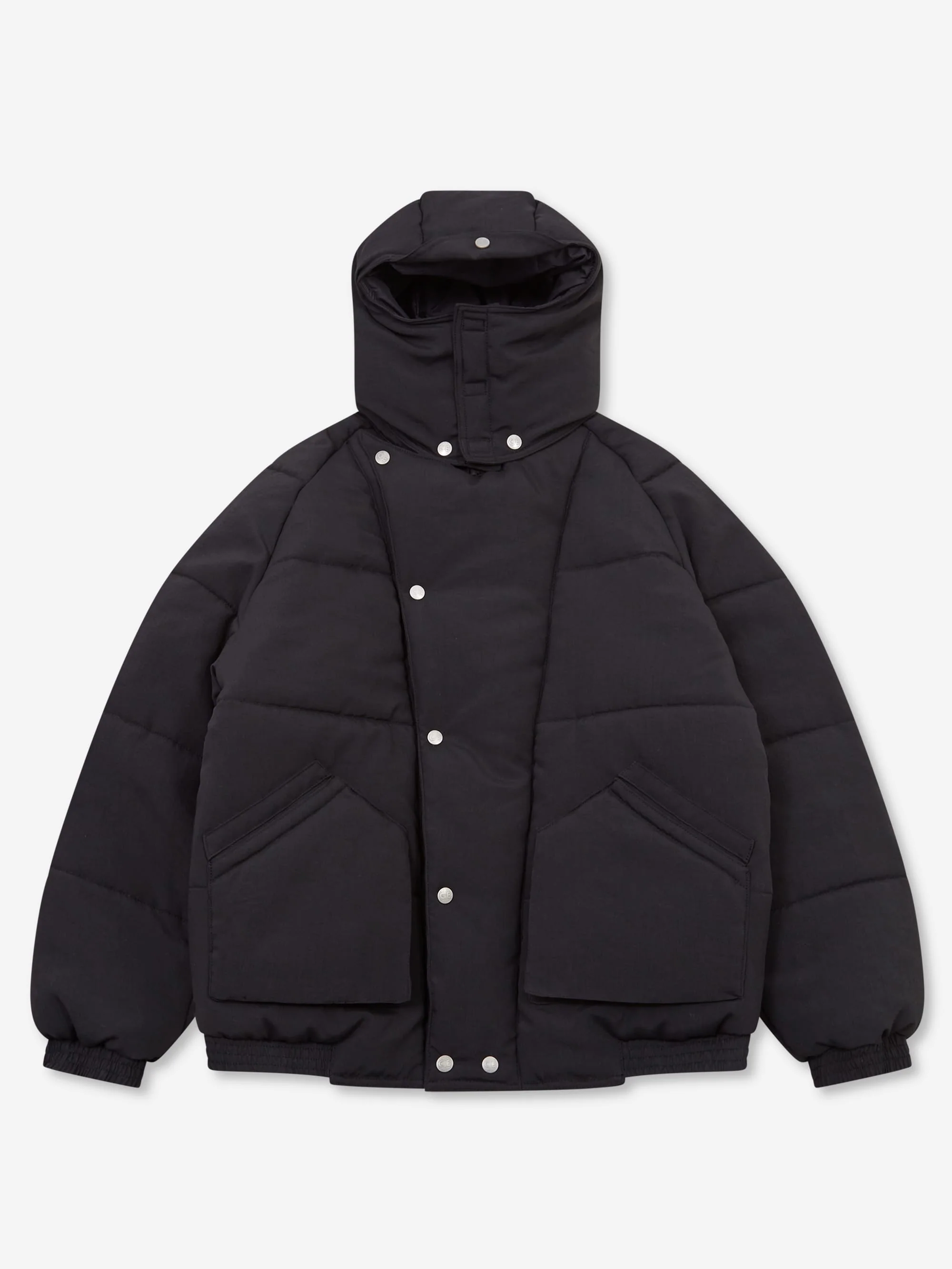 C.E Cav Empt Diagonal Flap Puff Jacket - Black - Image 8