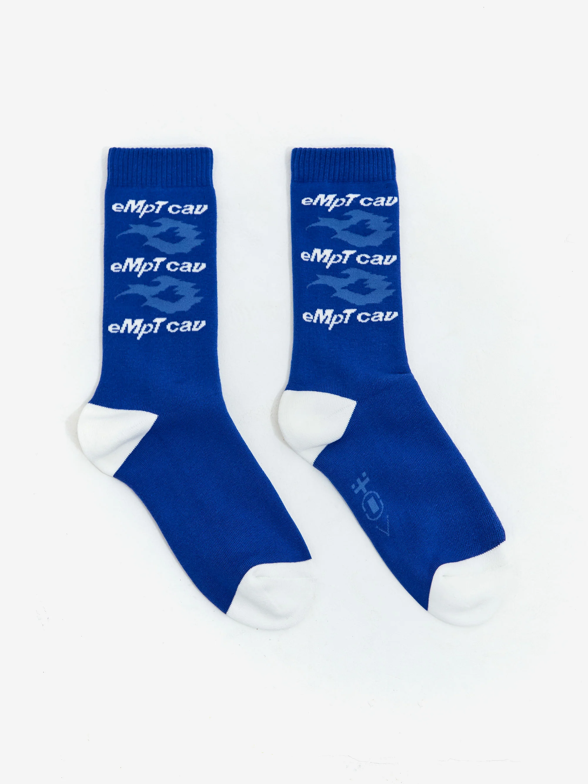 C.E Cav Empt eMpT Cav Fire Socks - Blue