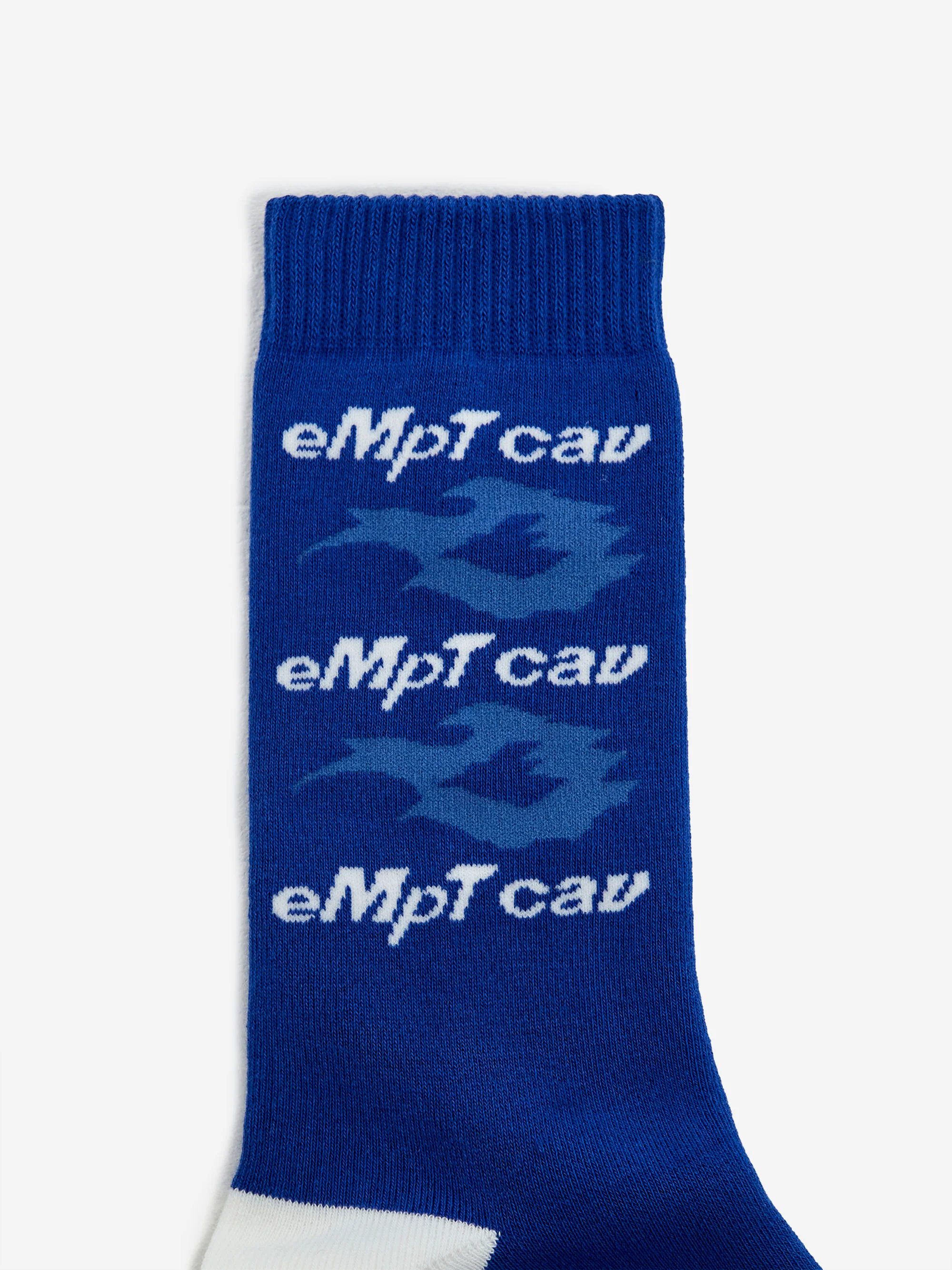 C.E Cav Empt eMpT Cav Fire Socks - Blue - Image 2