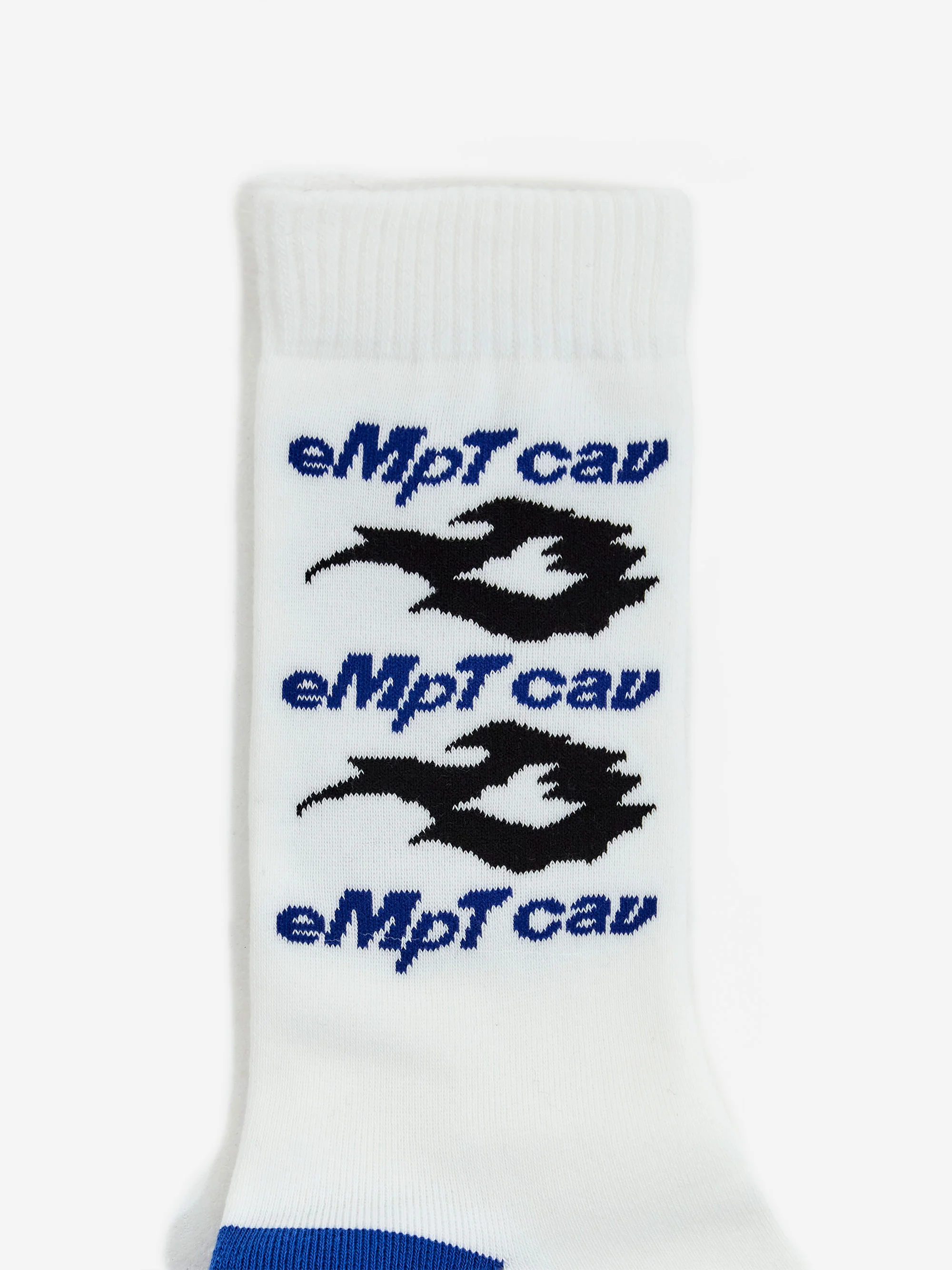 C.E Cav Empt eMpT Cav Fire Socks - White - Image 2