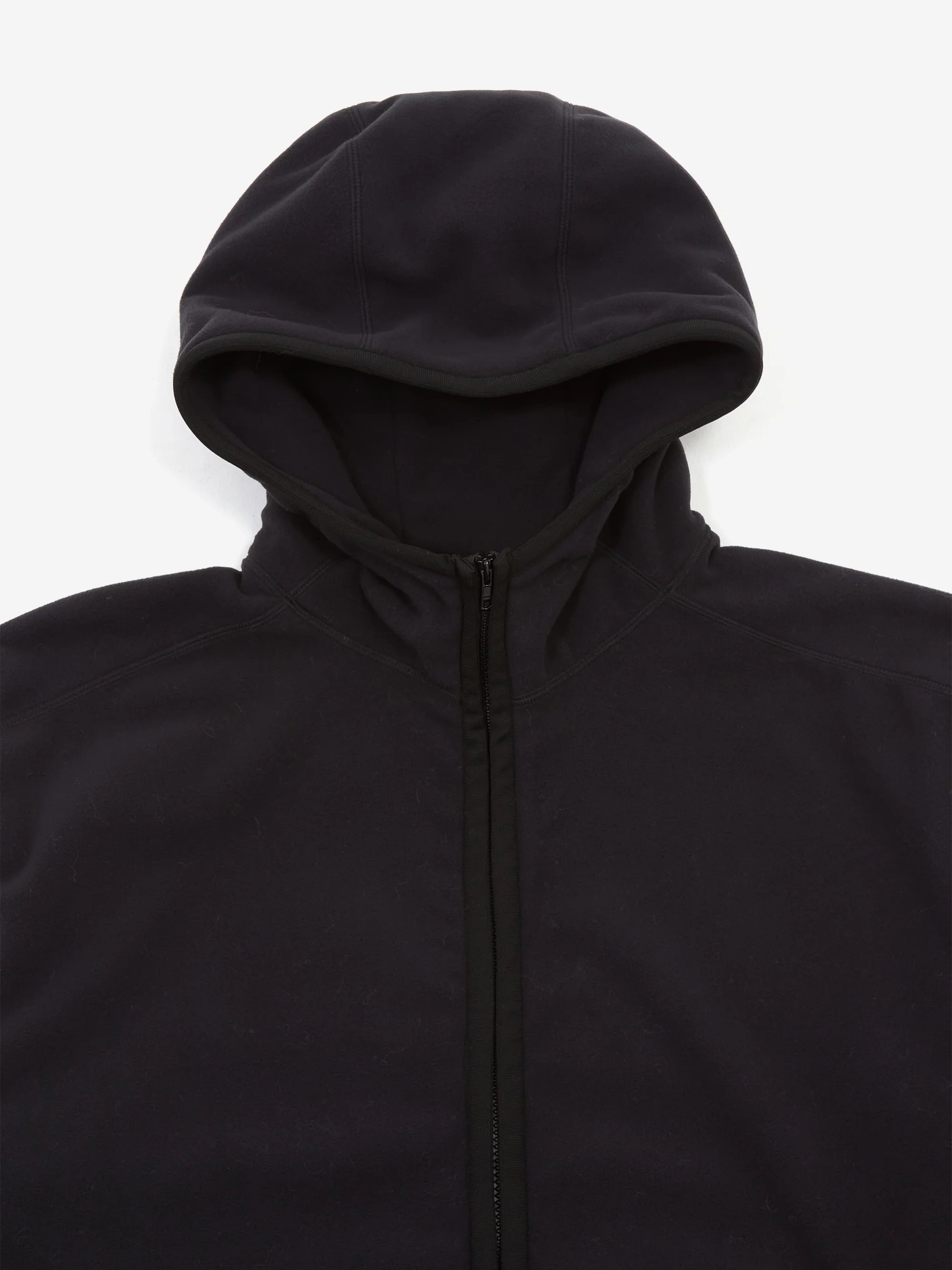 C.E Cav Empt Fleece Zip Hoodie - Black - Image 3