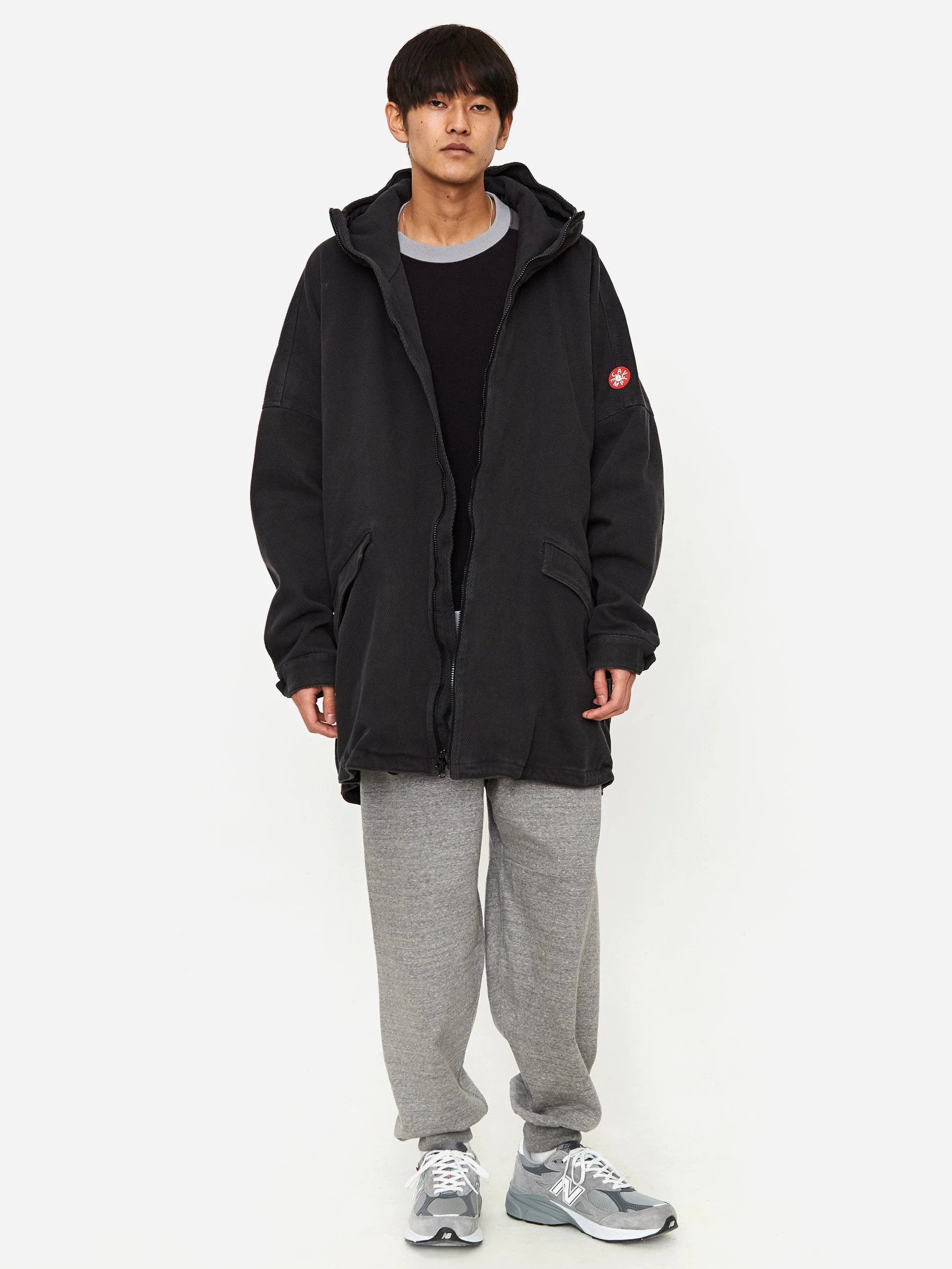 C.E Cav Empt Heavy Cotton Over Jacket - Charcoal - Image 7