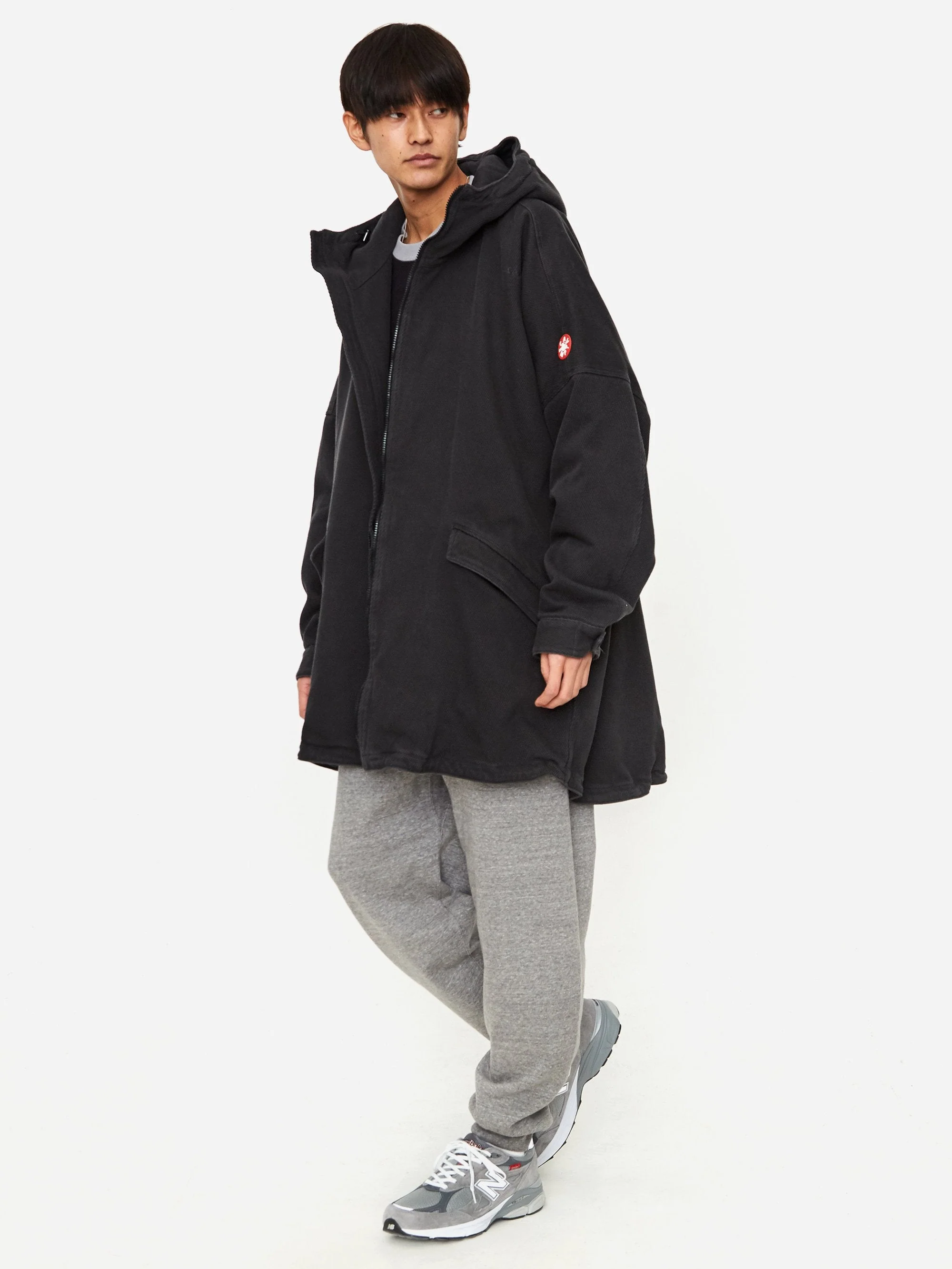 C.E Cav Empt Heavy Cotton Over Jacket - Charcoal - Image 9