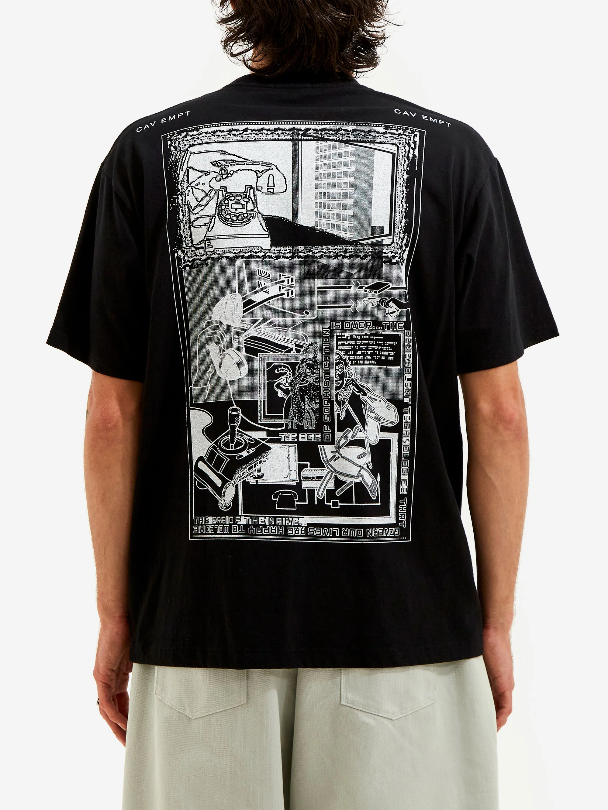 C.E Cav Empt MD Crash Vacui Tee - Black - Image 6