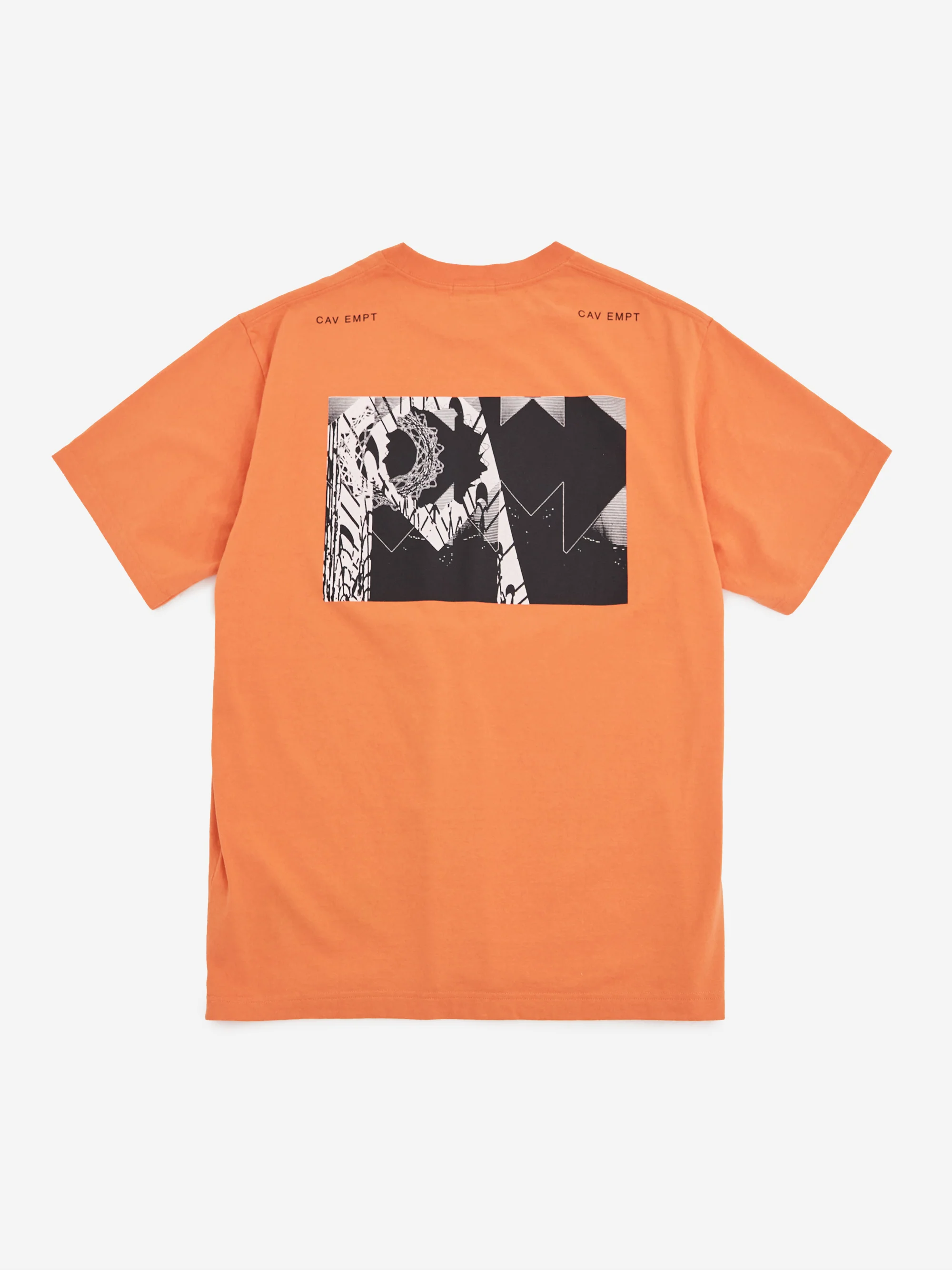 C.E Cav Empt MD External Illusion T-Shirt - Orange - Image 4