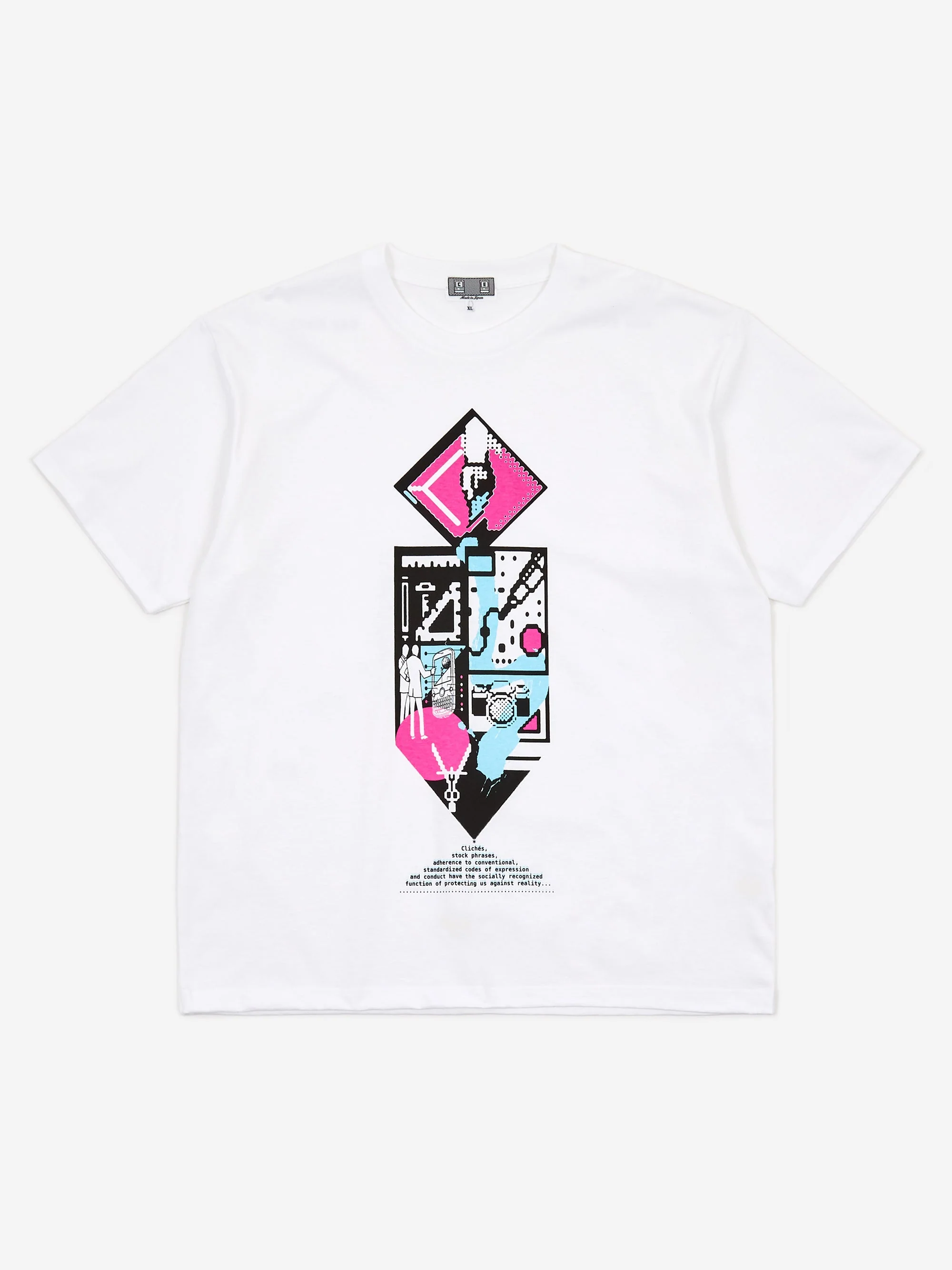 C.E Cav Empt MD Toolkit Shortsleeve T-Shirt - White - Image 2