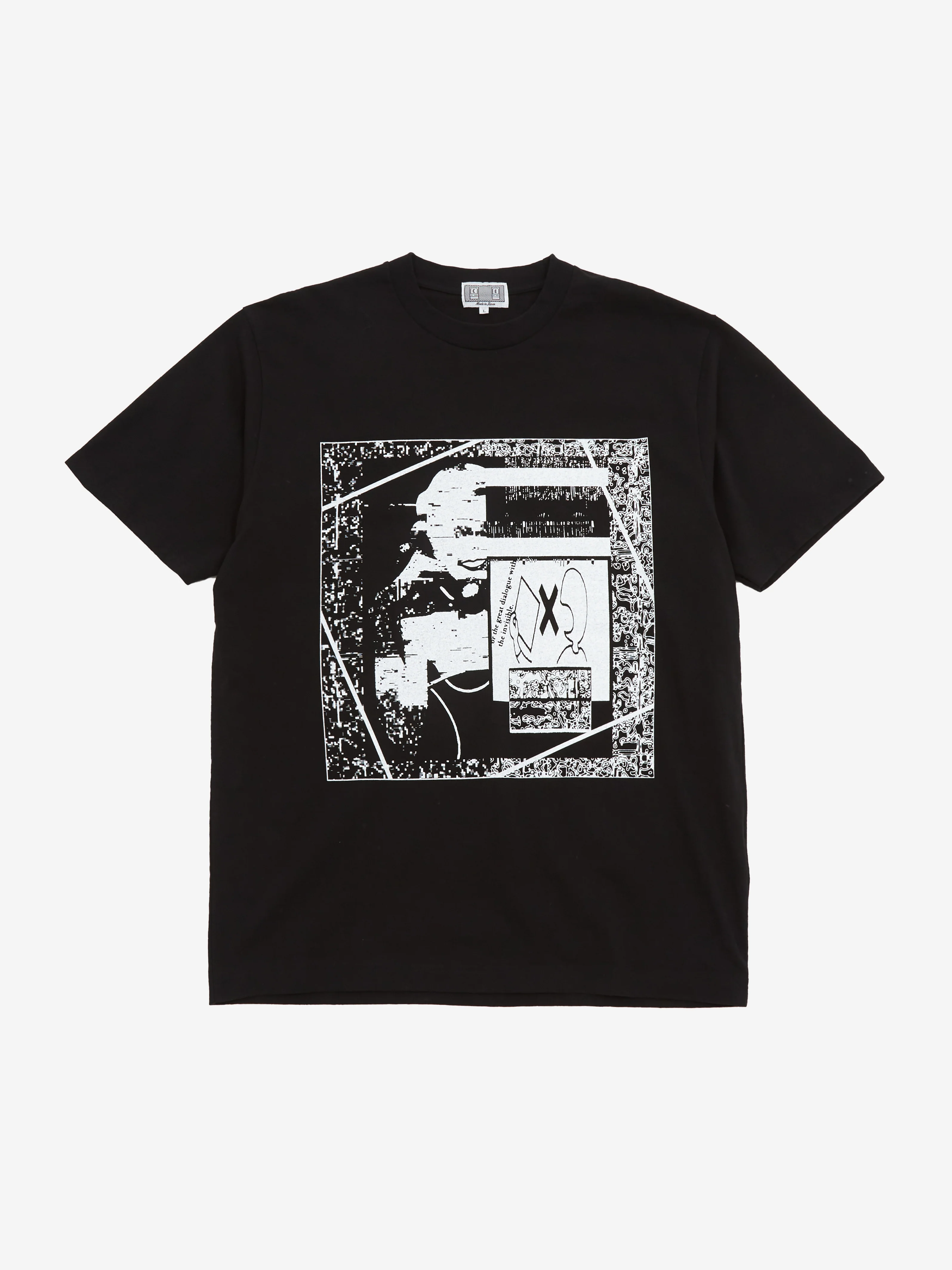 C.E Cav Empt MD Whisper Network T-Shirt - Black
