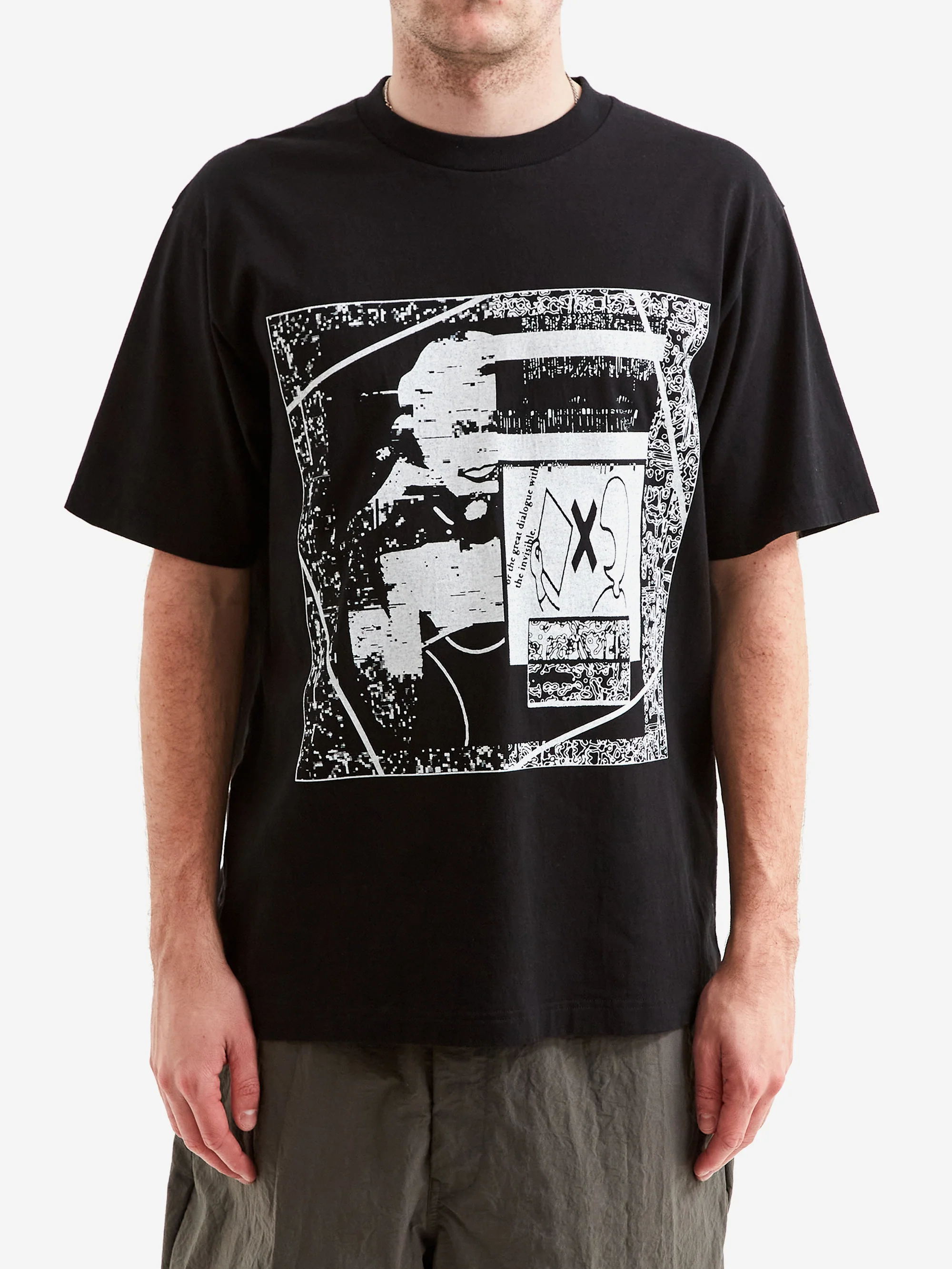 C.E Cav Empt MD Whisper Network T-Shirt - Black - Image 2
