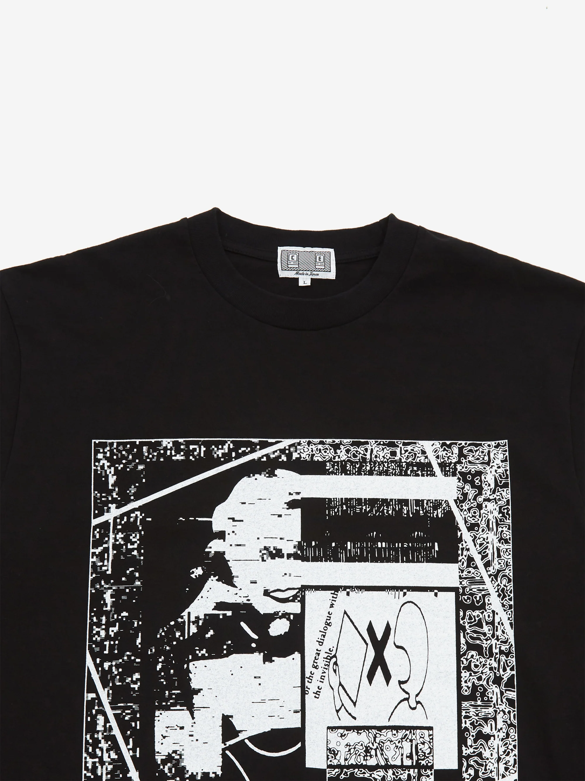 C.E Cav Empt MD Whisper Network T-Shirt - Black - Image 3