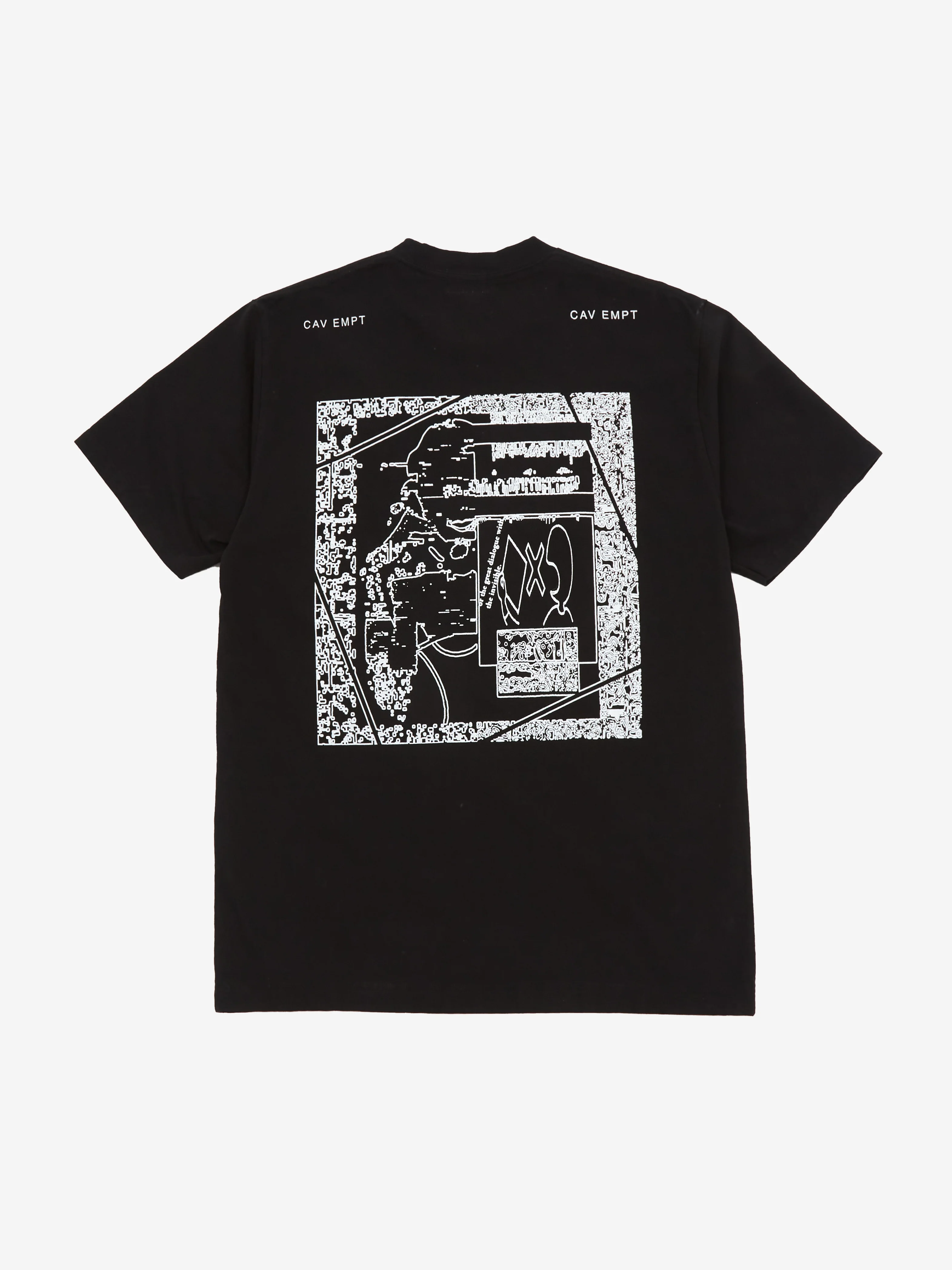 C.E Cav Empt MD Whisper Network T-Shirt - Black - Image 4