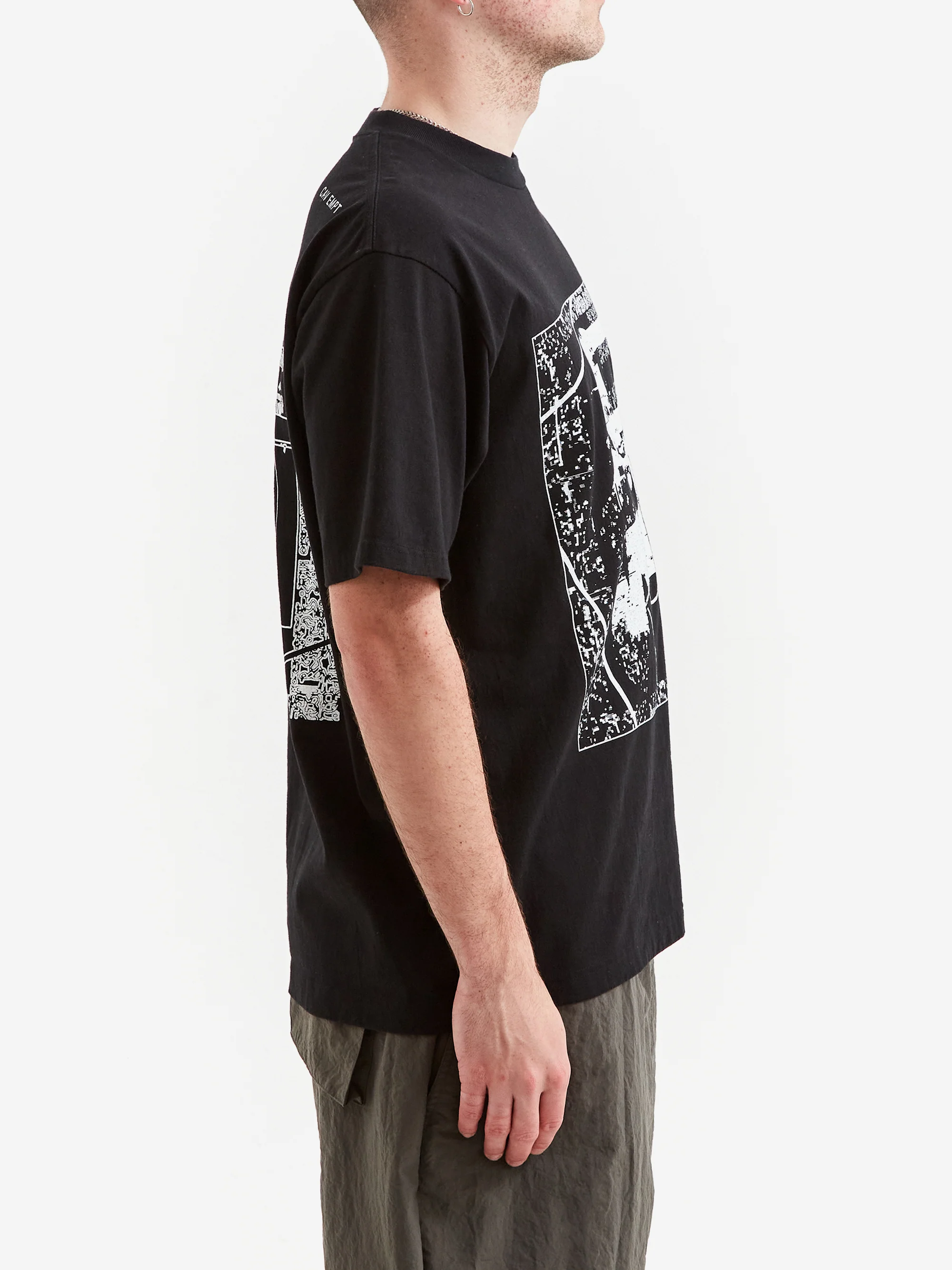 C.E Cav Empt MD Whisper Network T-Shirt - Black - Image 5