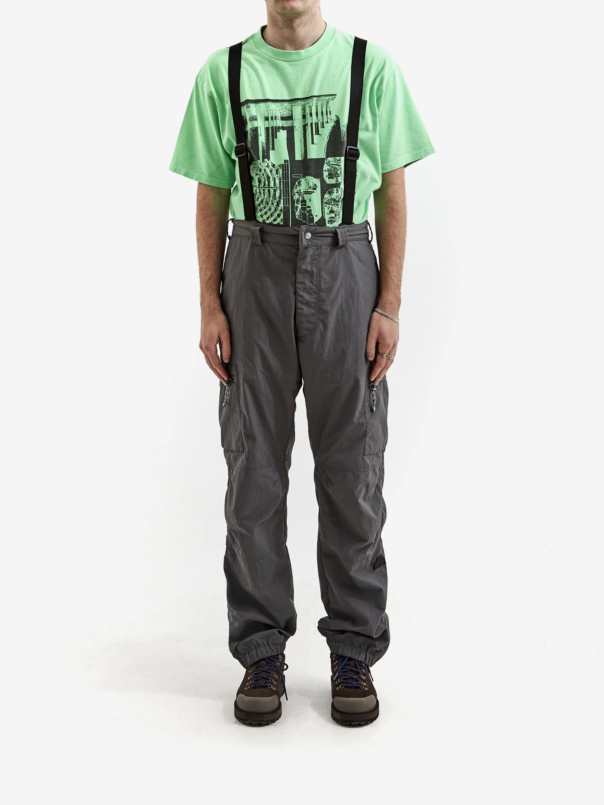 C.E Cav Empt Mil-Tech Cargo Pants - Grey - Image 6