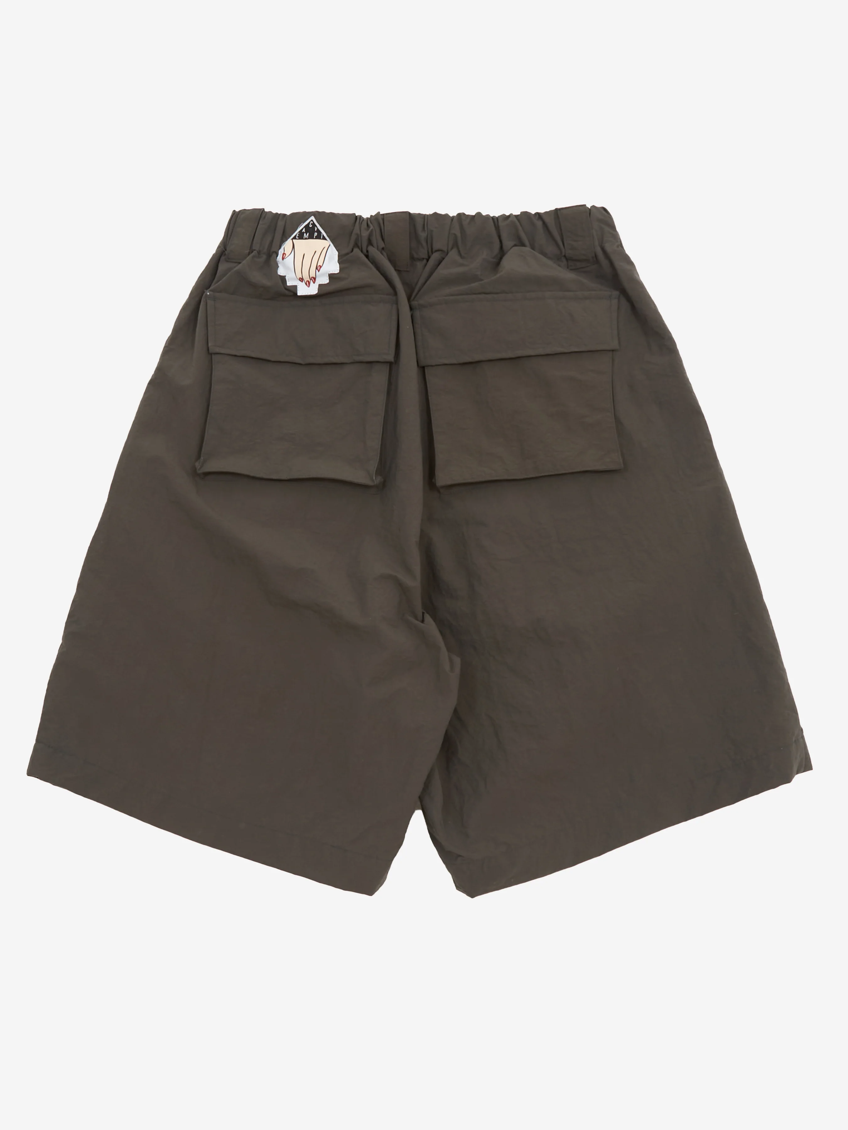 C.E Cav Empt Nylon Comfort Shorts - Charcoal - Image 4