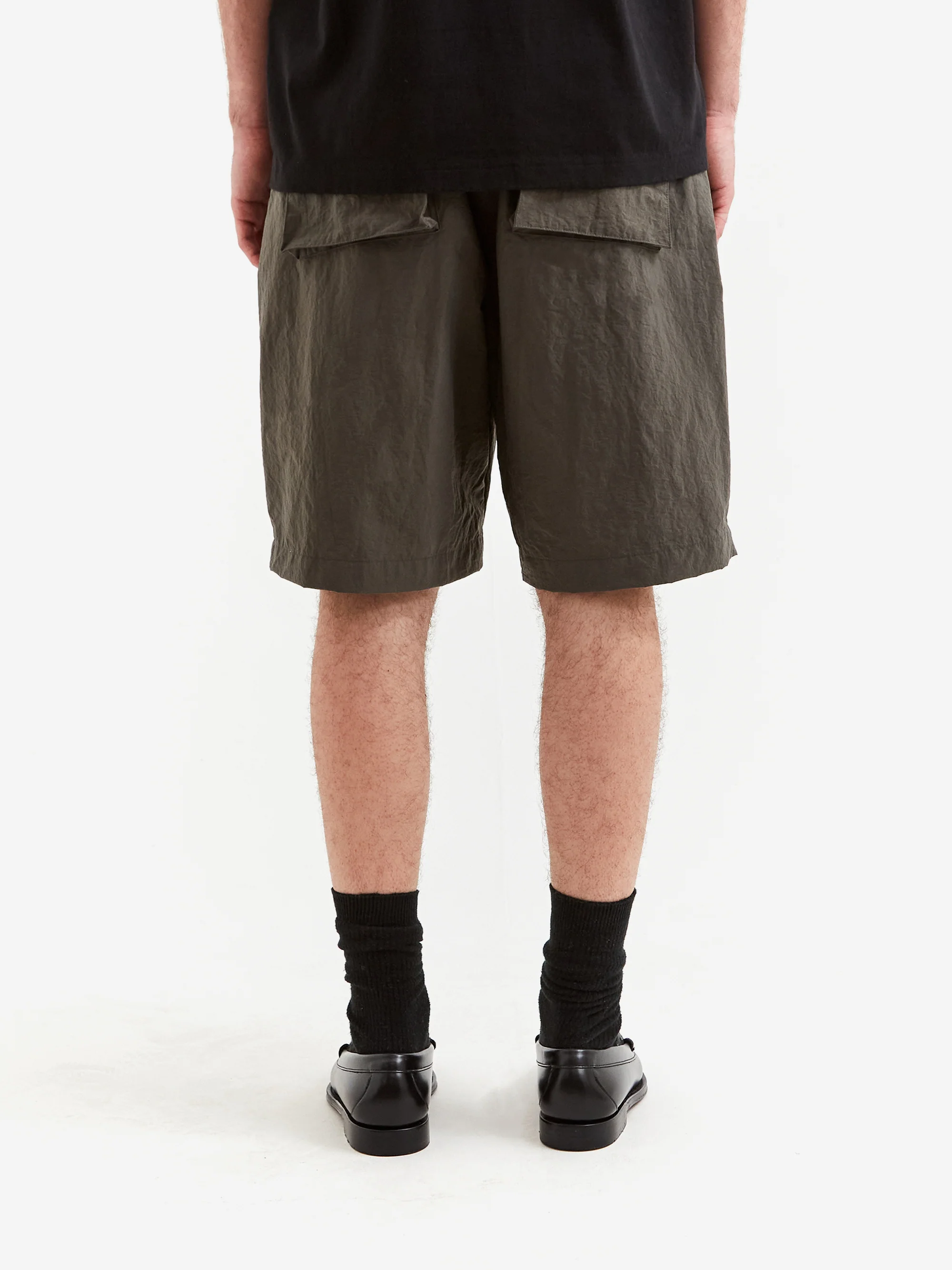 C.E Cav Empt Nylon Comfort Shorts - Charcoal - Image 6