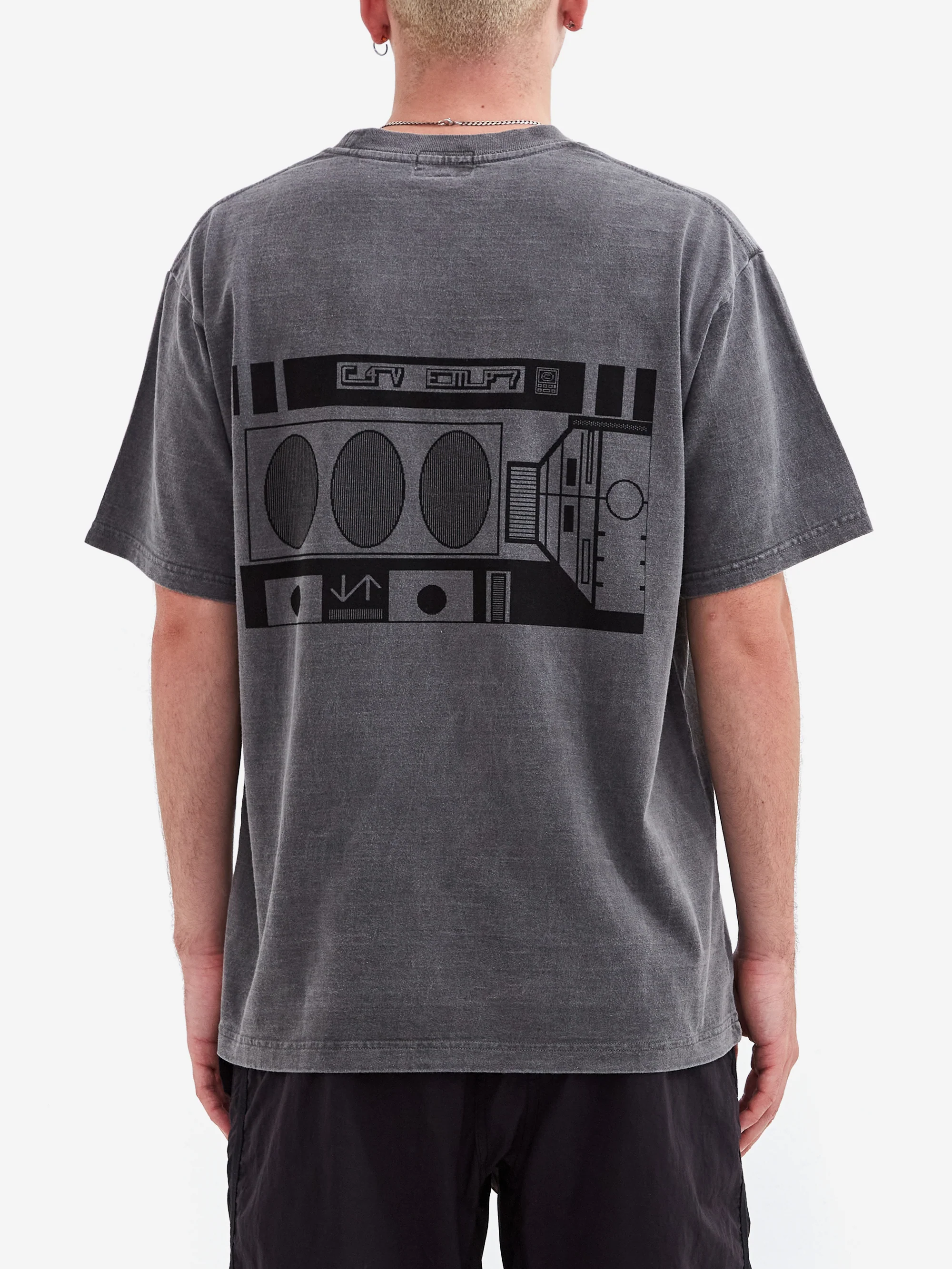 C.E Cav Empt Overdye C4V EMP7 T-Shirt - Charcoal - Image 6