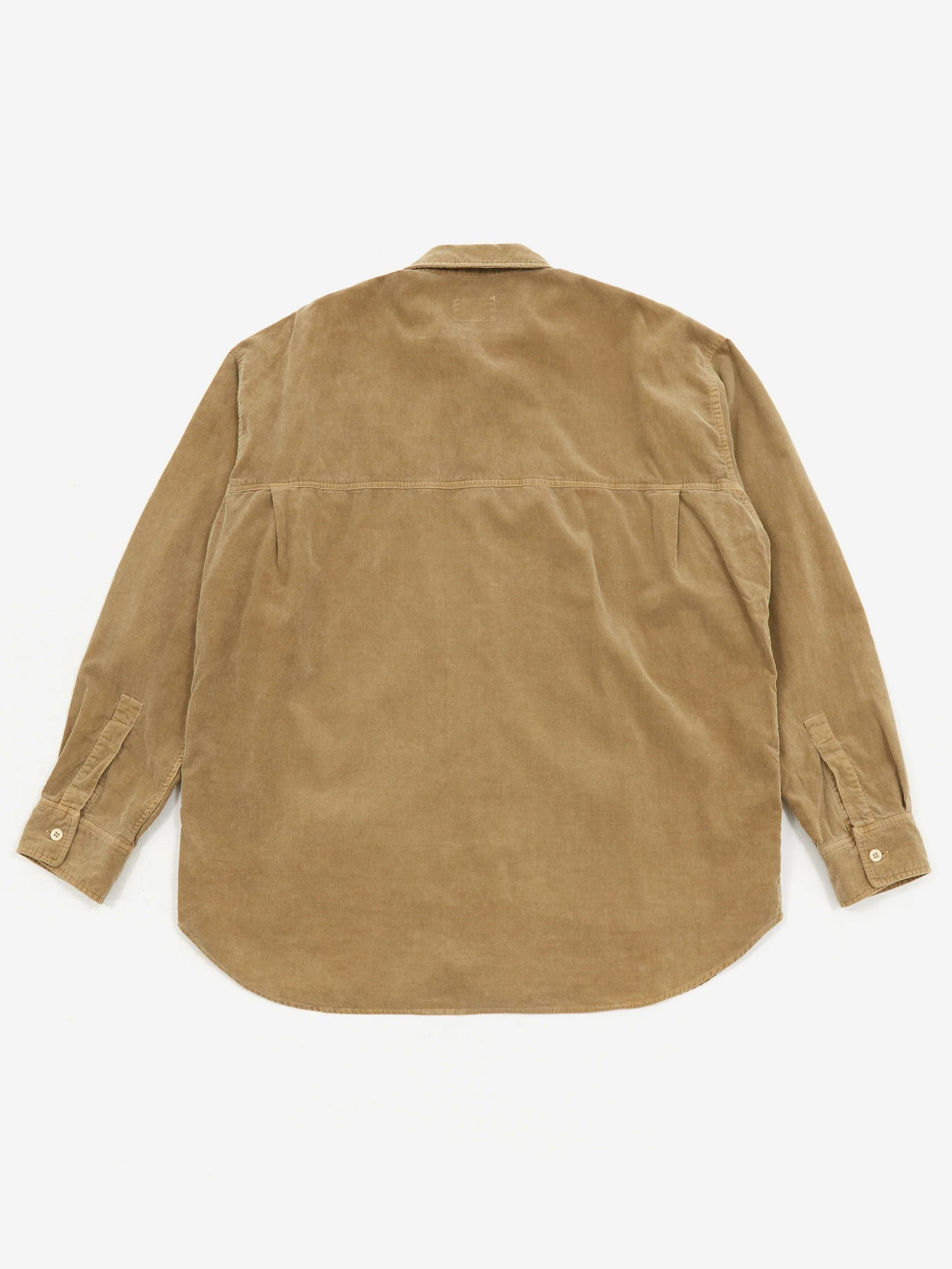 C.E Cav Empt Overdye Cord Design Big Shirt - Beige - Image 4