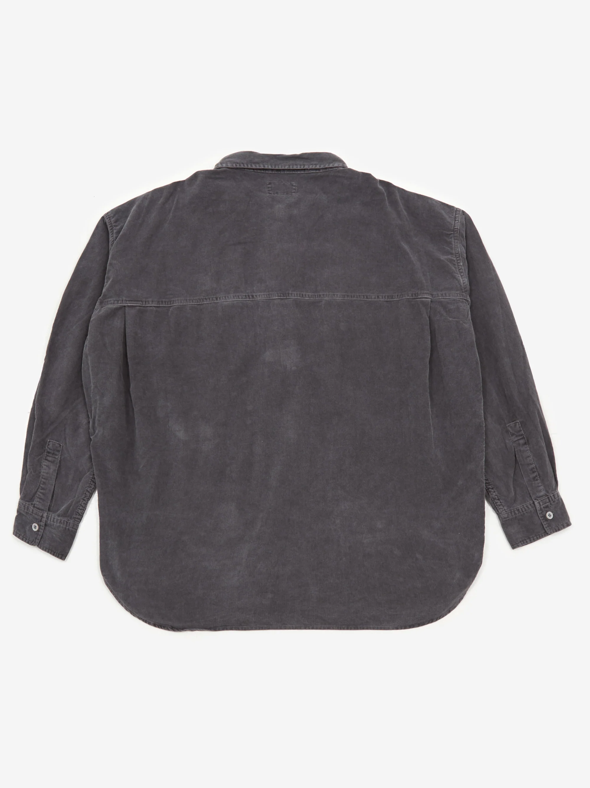 C.E Cav Empt Overdye Cord Design Big Shirt - Charcoal - Image 4