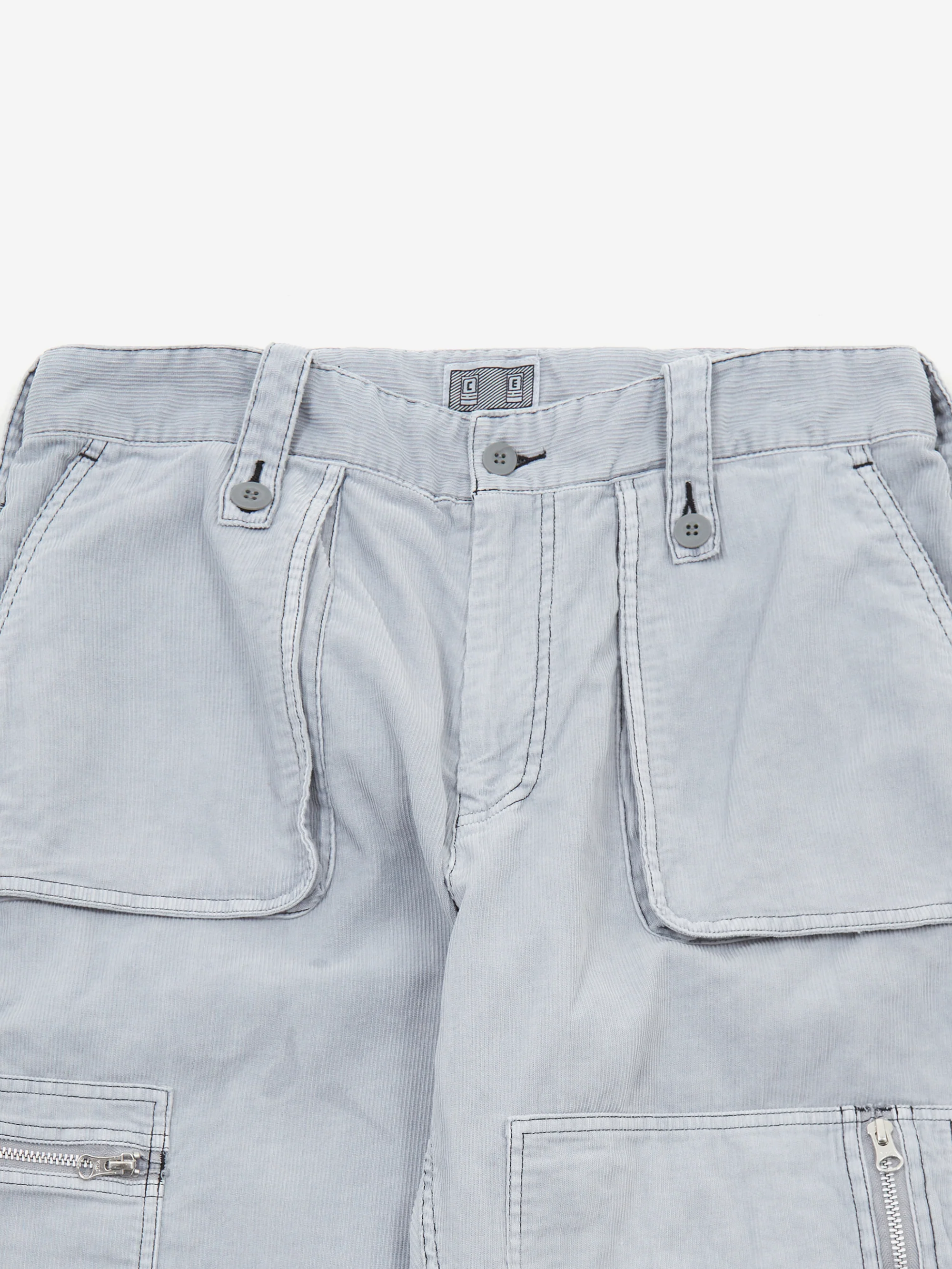 C.E Cav Empt Overdye Cord Yossarian Pants #5 - Grey - Image 3