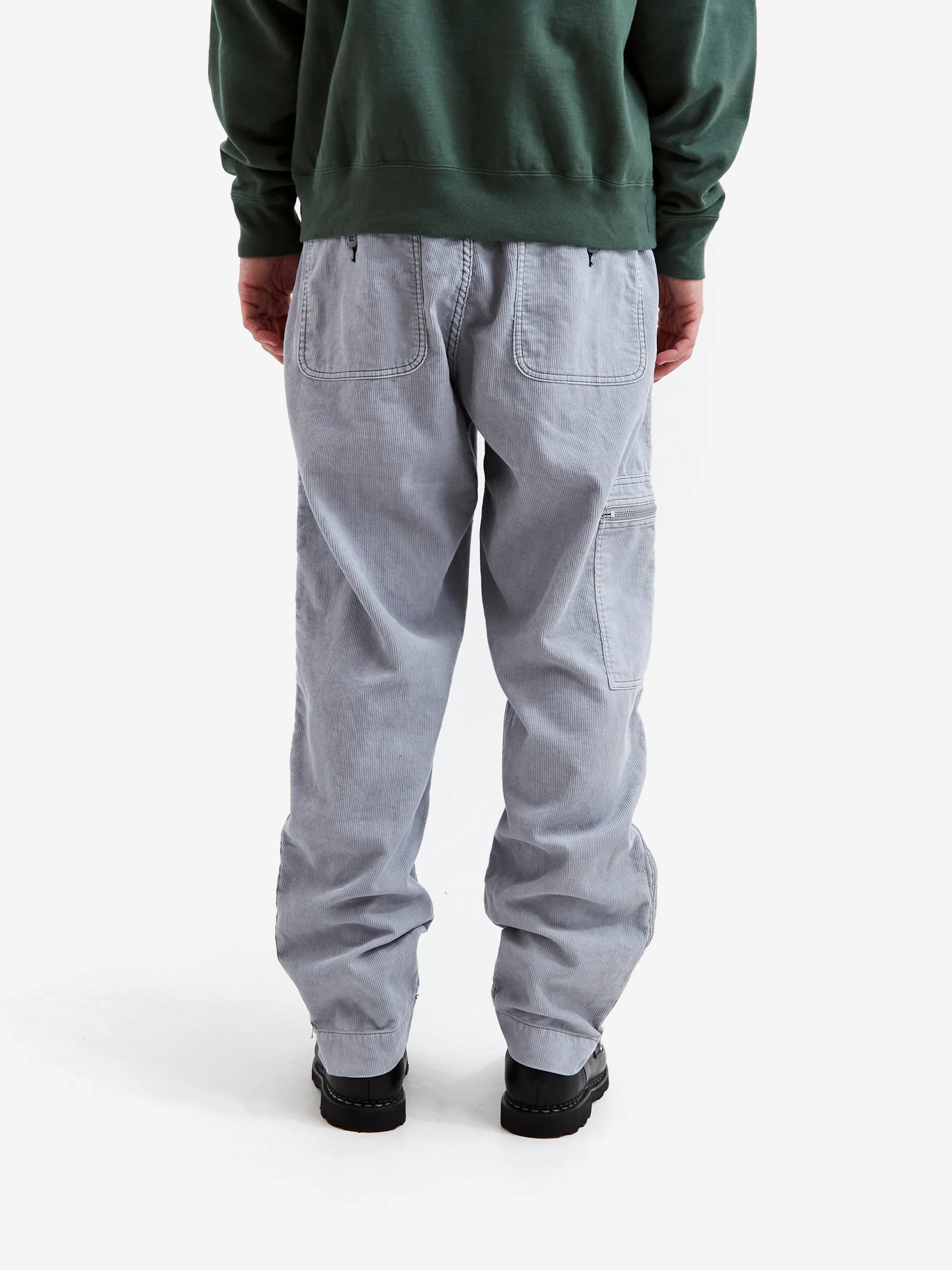 C.E Cav Empt Overdye Cord Yossarian Pants #5 - Grey - Image 6