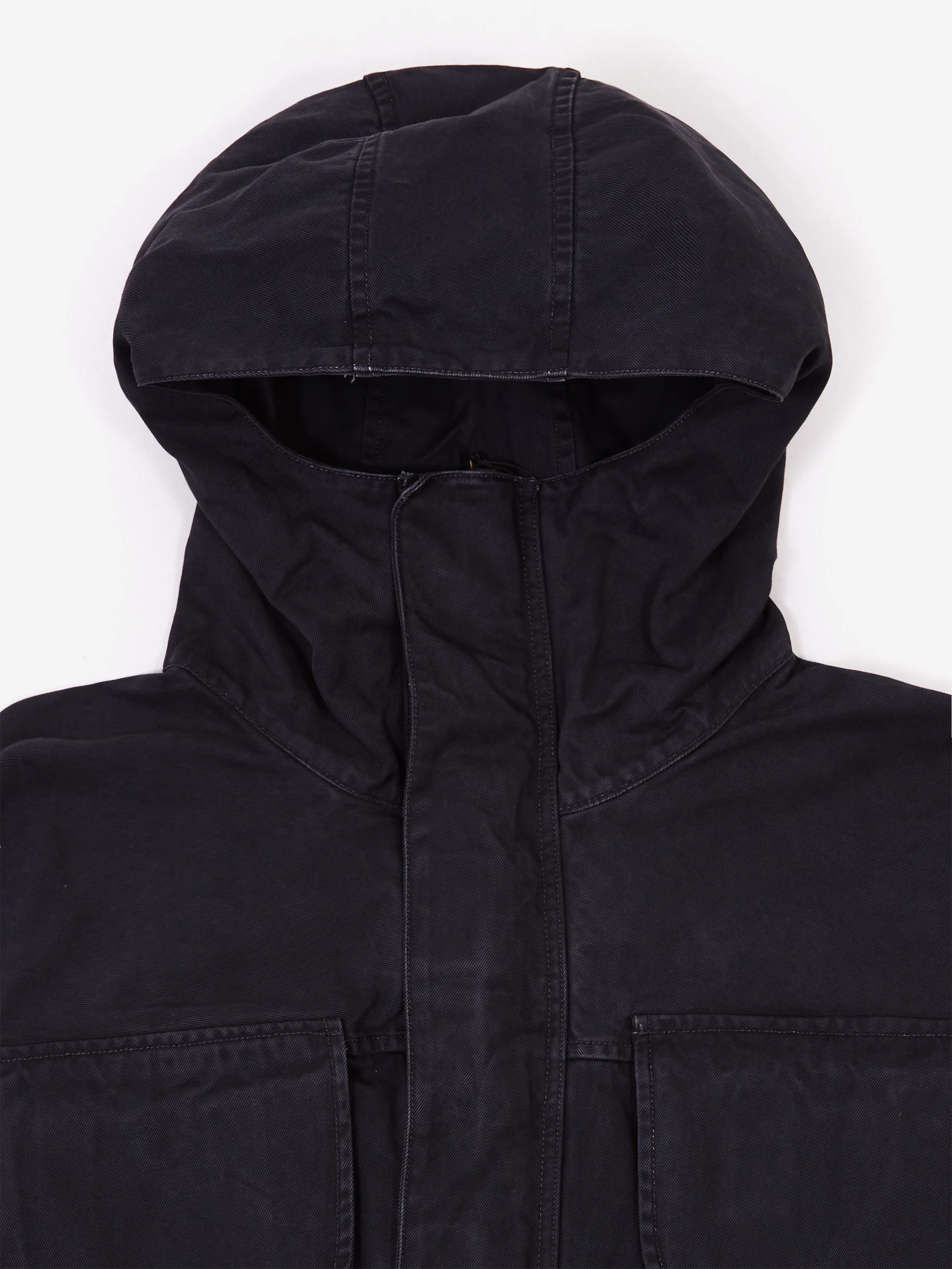 C.E Cav Empt Overdye Hood Zip Jacket - Charcoal - Image 3