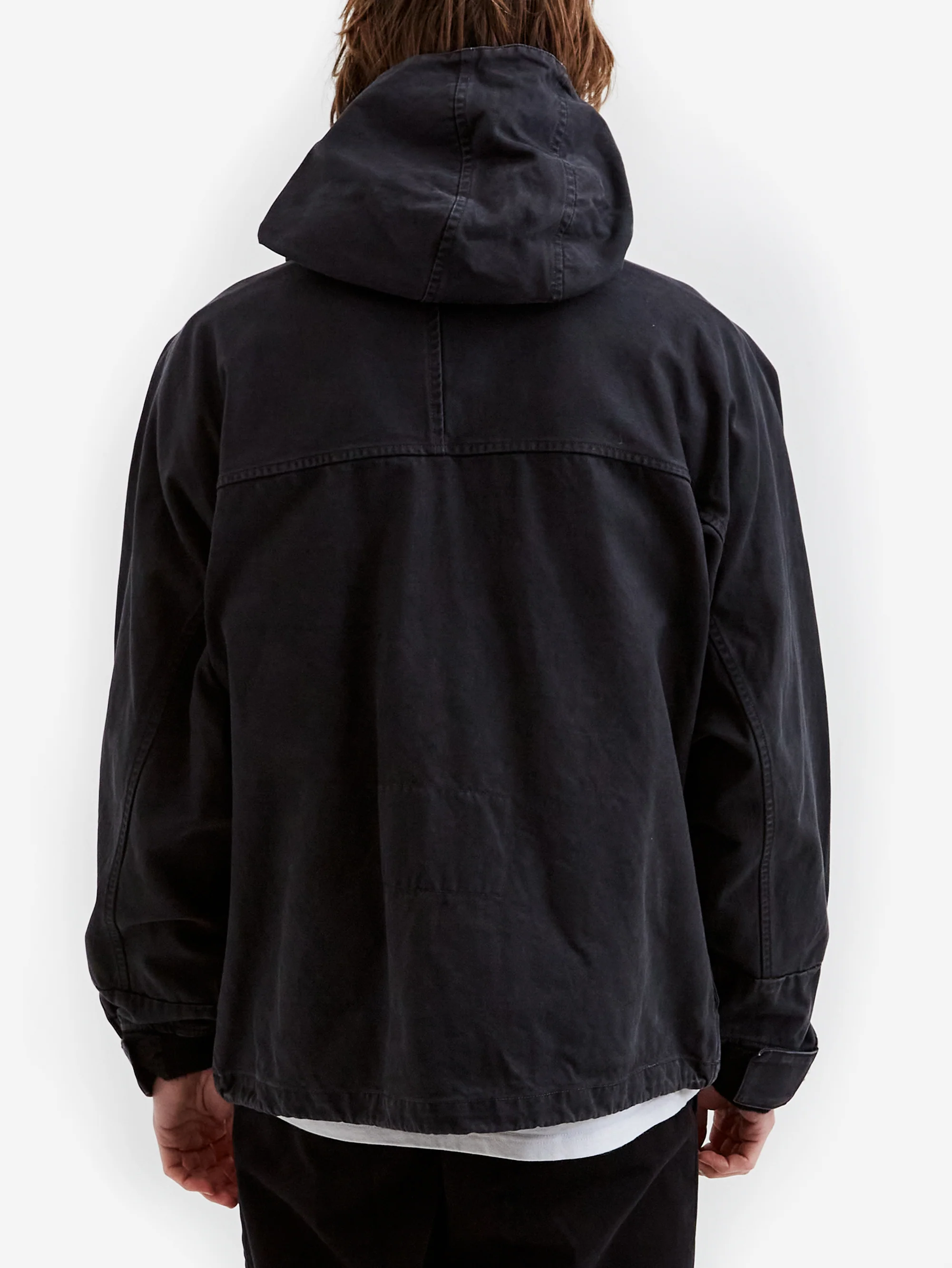 C.E Cav Empt Overdye Hood Zip Jacket - Charcoal - Image 6
