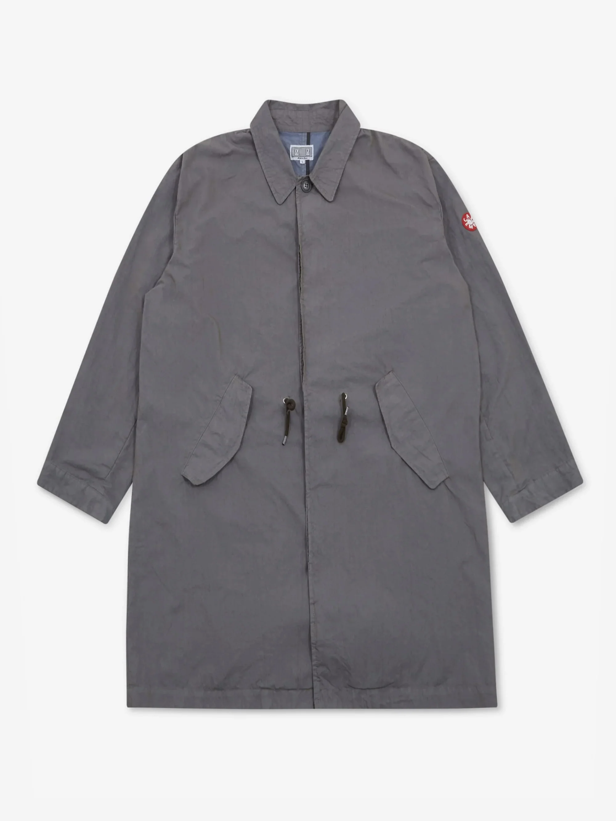 C.E Cav Empt Overdye Long Coat - Grey