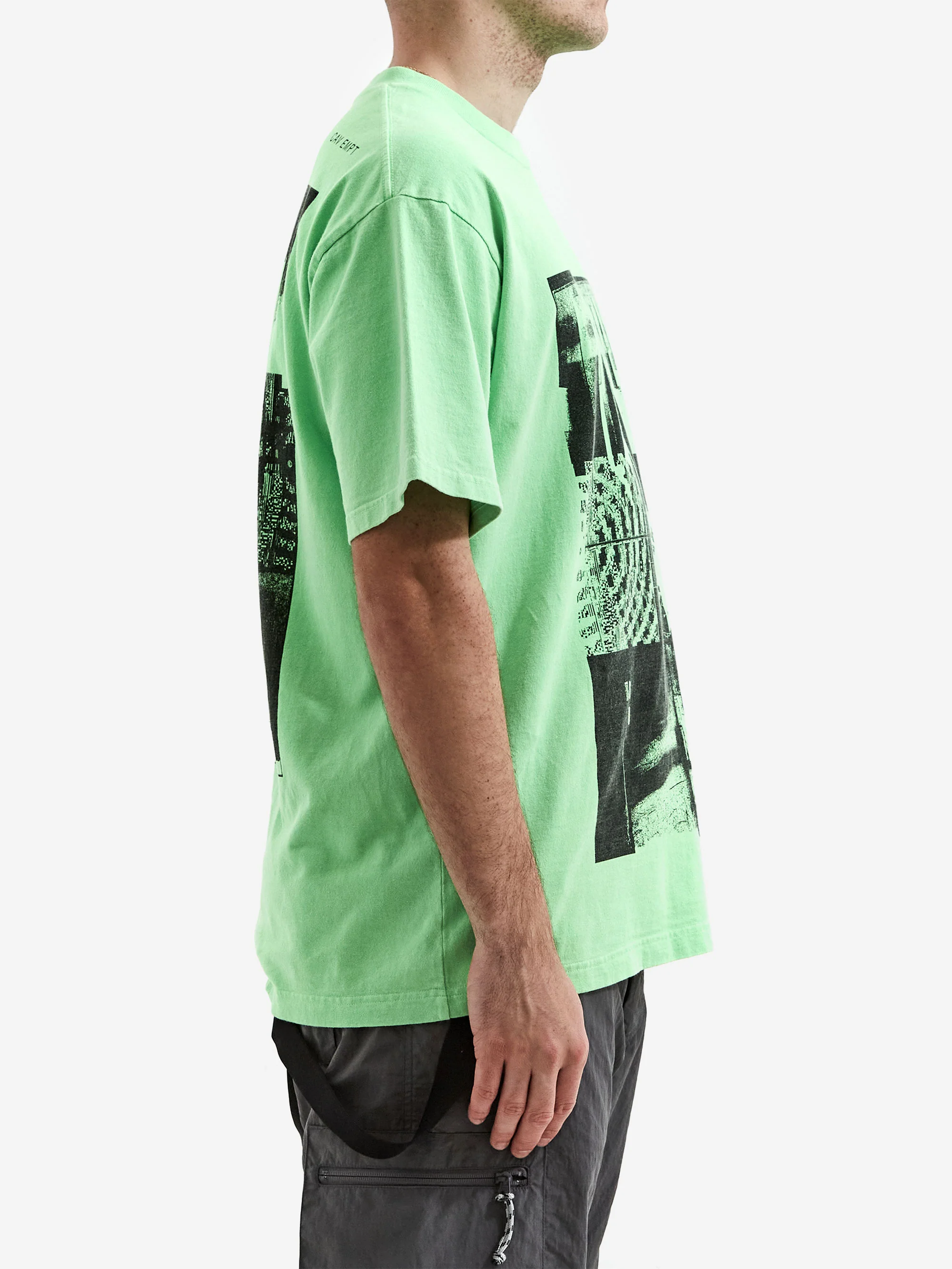 C.E Cav Empt Overdye MD Circumvent T-Shirt - Green - Image 3