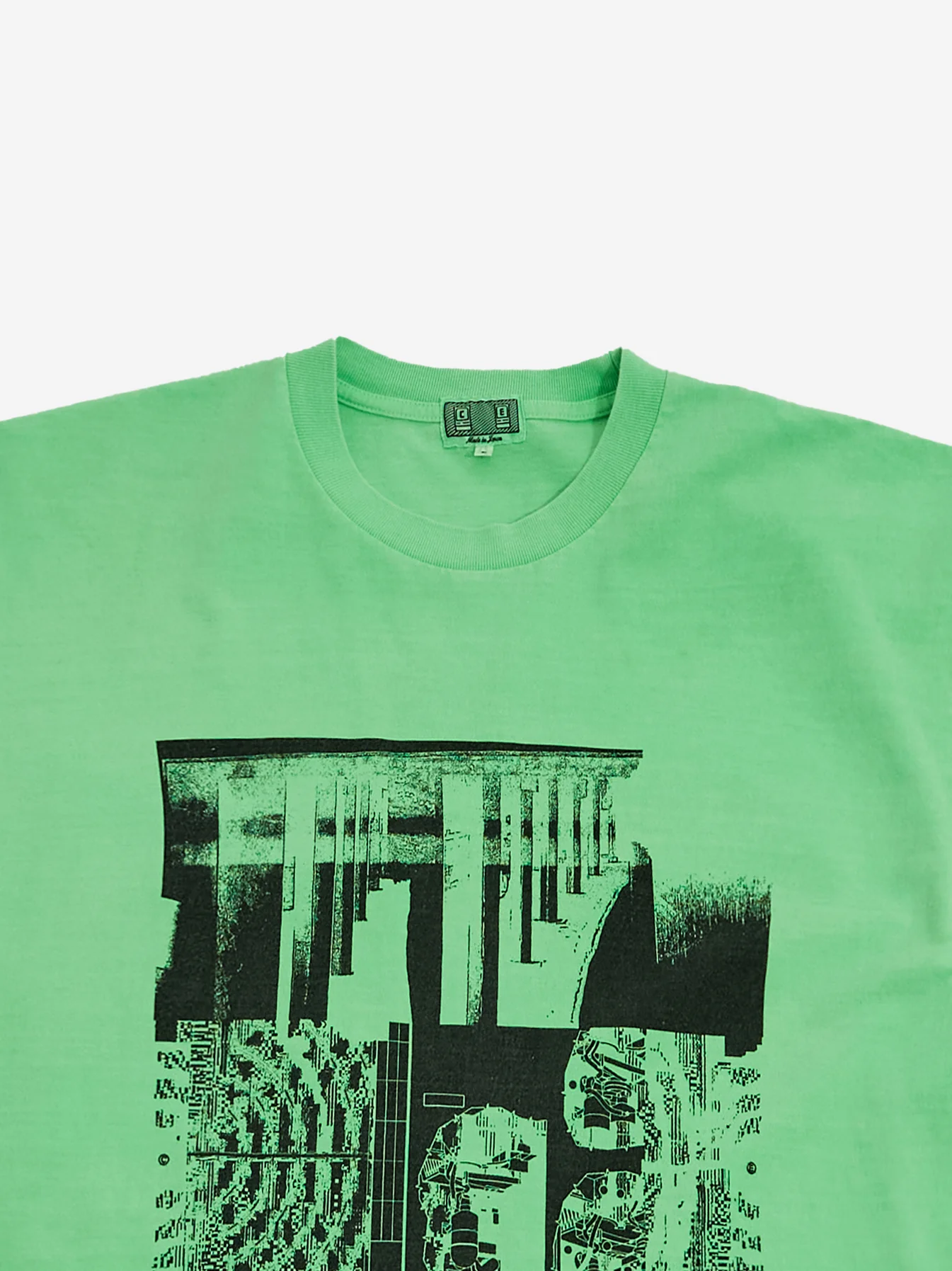 C.E Cav Empt Overdye MD Circumvent T-Shirt - Green - Image 5