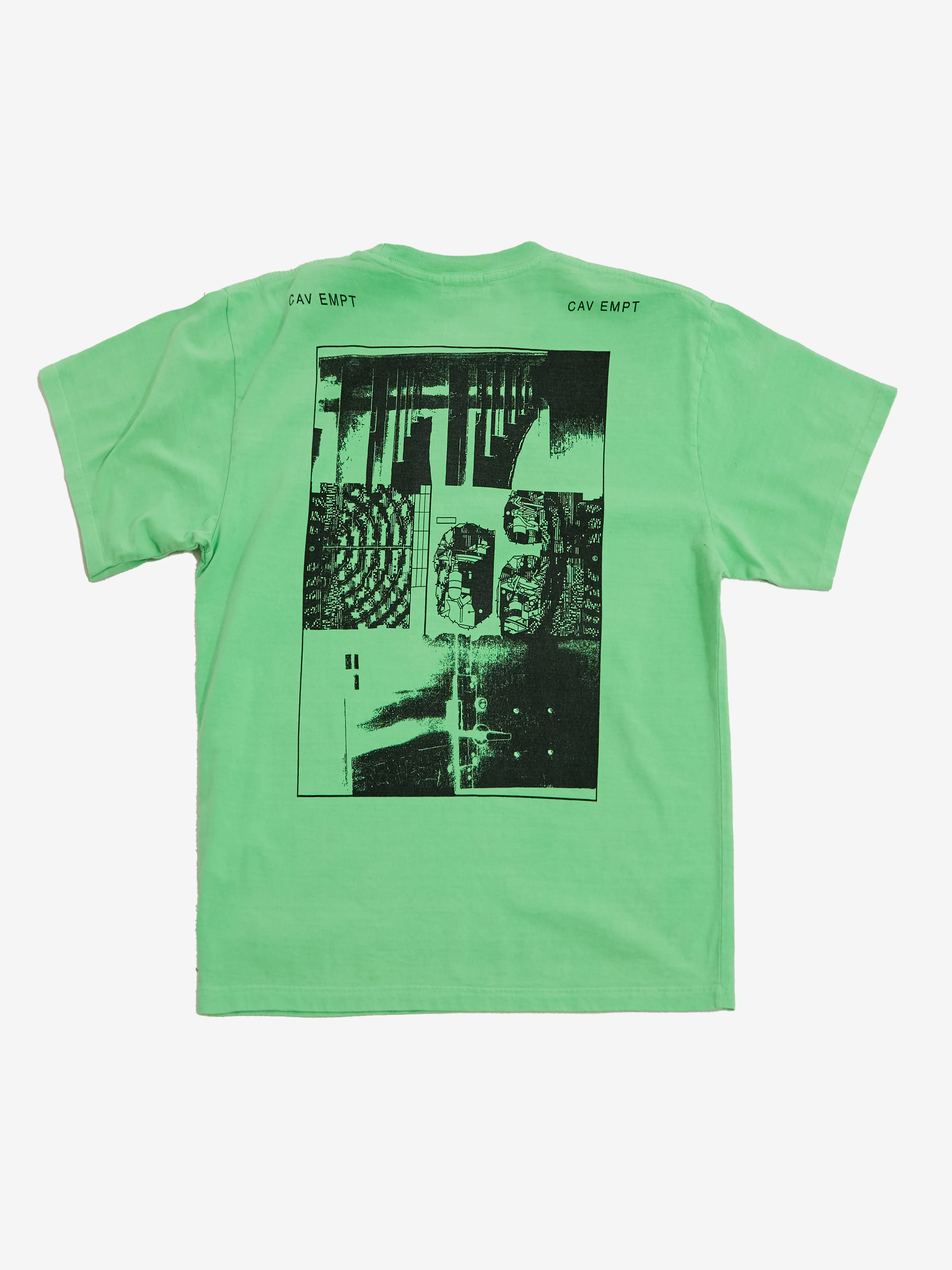 C.E Cav Empt Overdye MD Circumvent T-Shirt - Green - Image 6