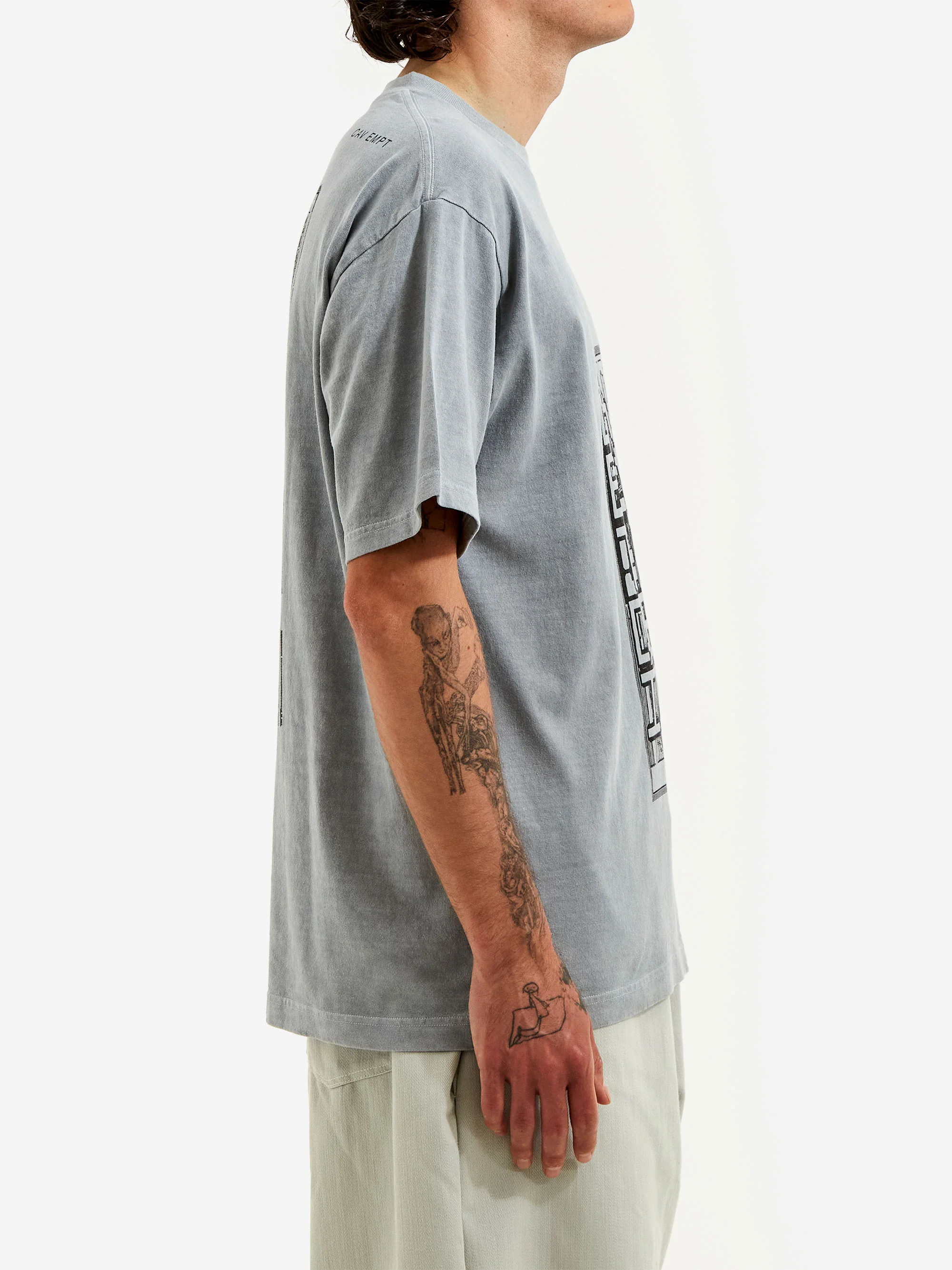 C.E Cav Empt Overdye MD Momentum Tee - Grey - Image 5