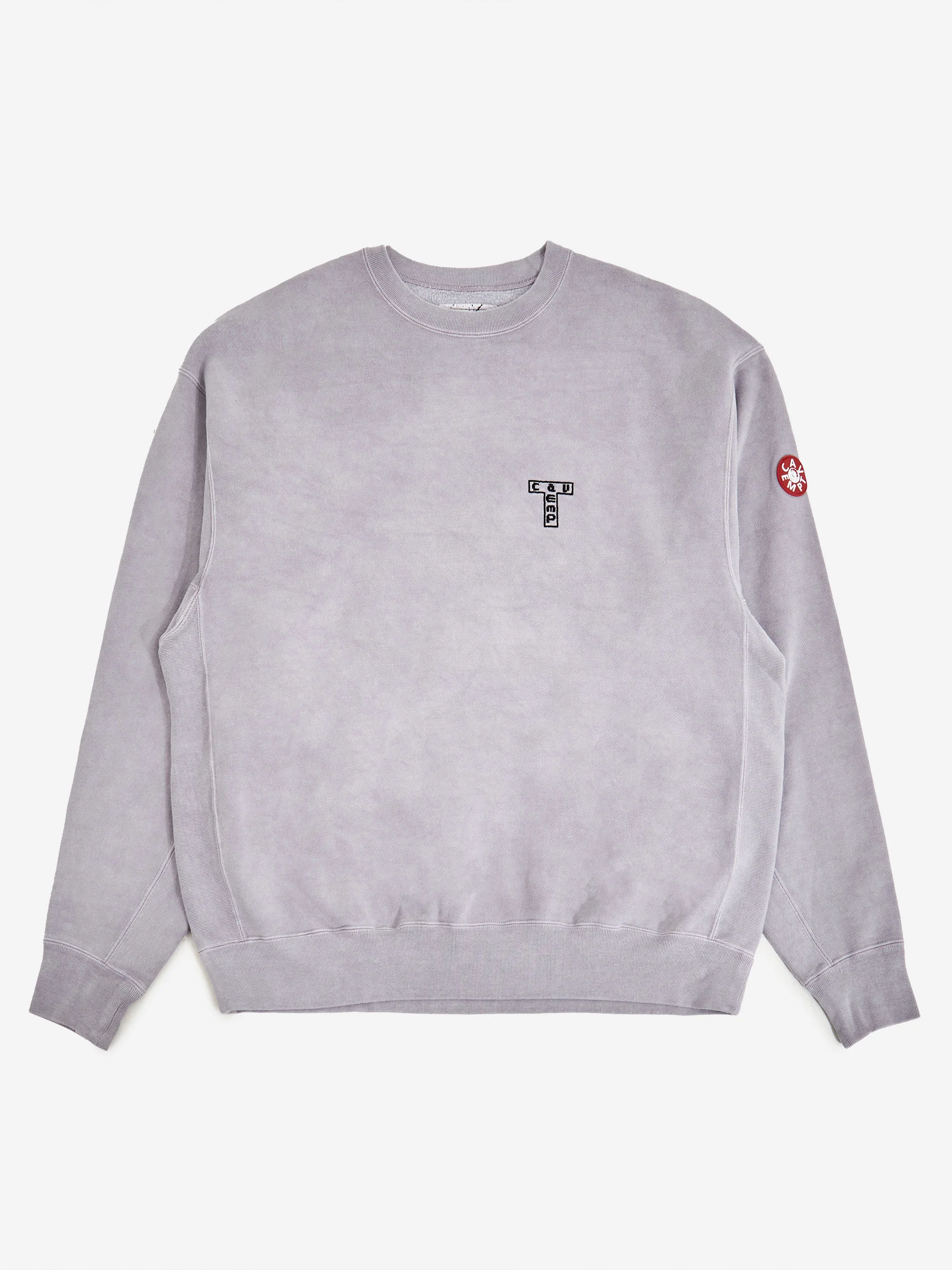 C.E Cav Empt Overdye T Cav Emp Crew Neck - Grey