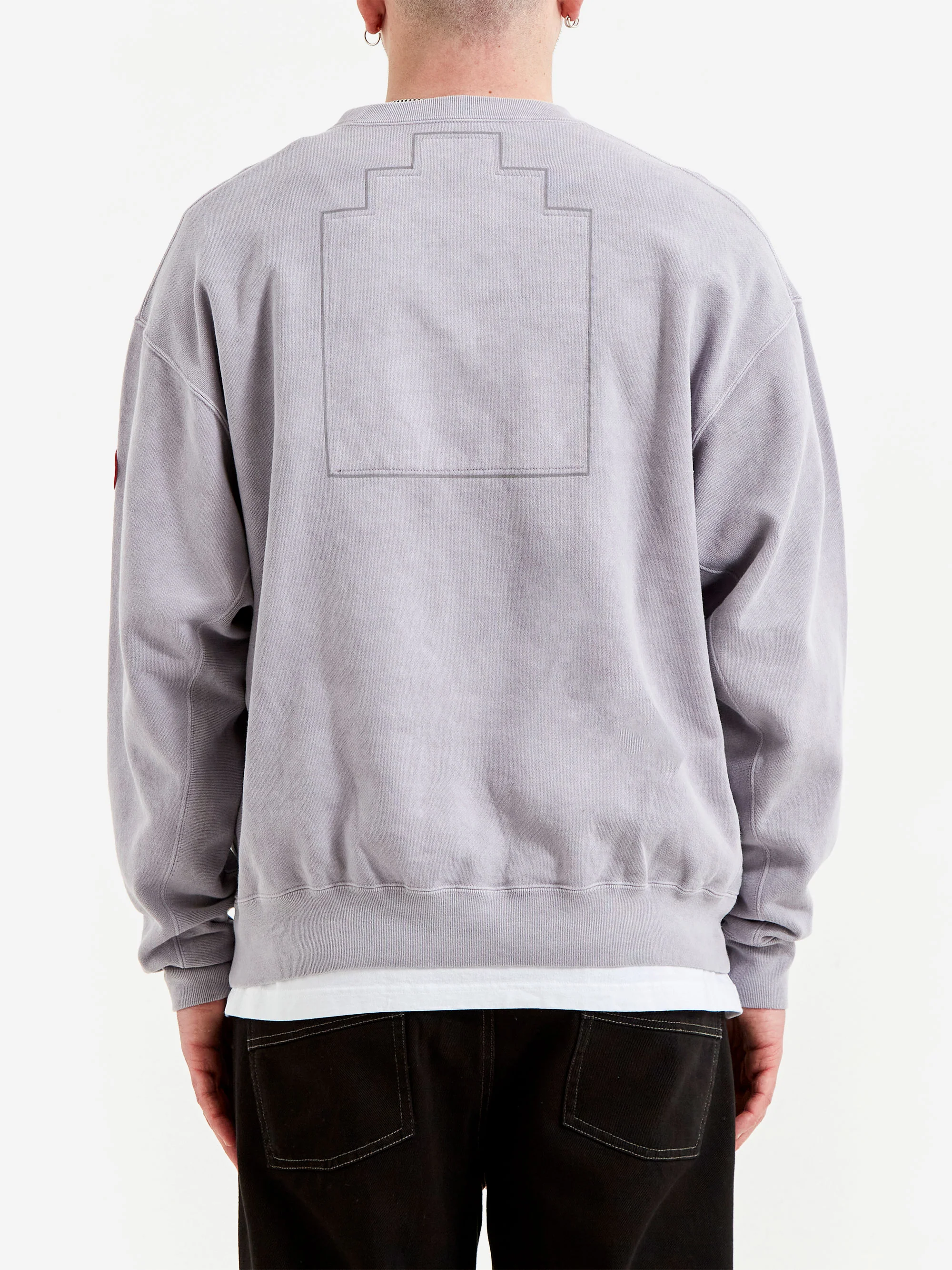 C.E Cav Empt Overdye T Cav Emp Crew Neck - Grey - Image 6
