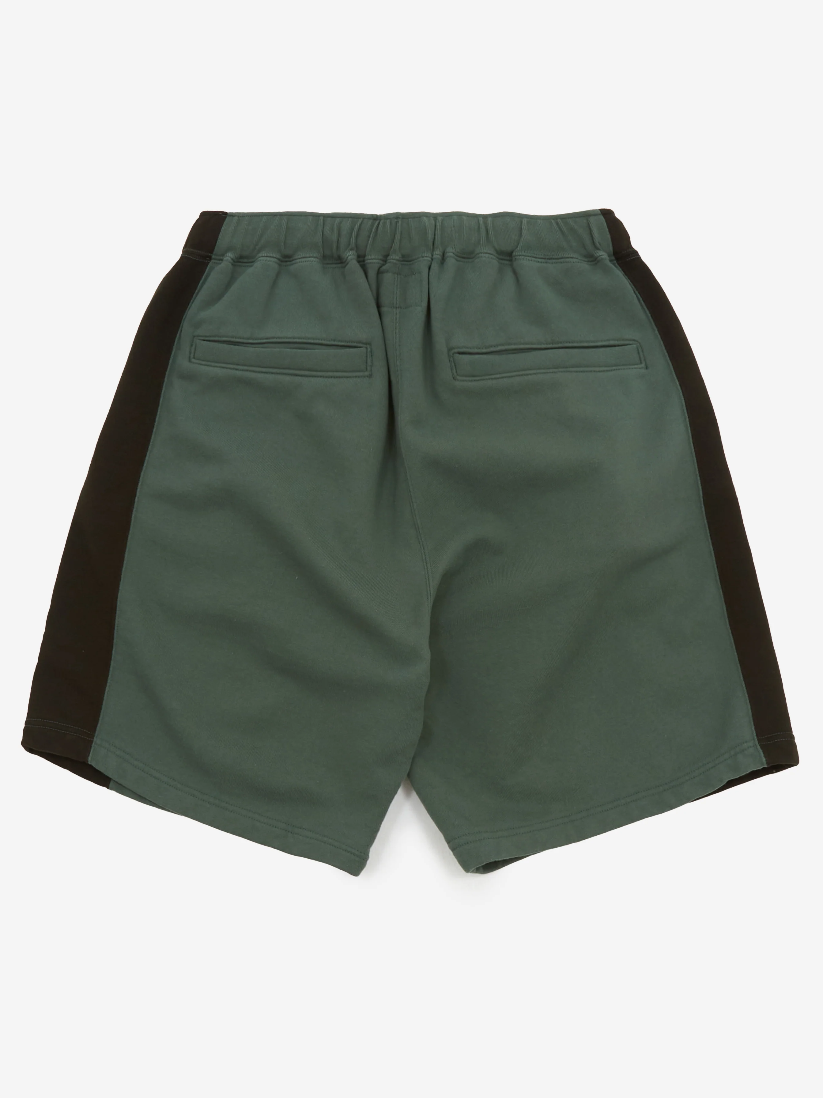 C.E Cav Empt Paneled Two Tone Jog Shorts - Green - Image 4