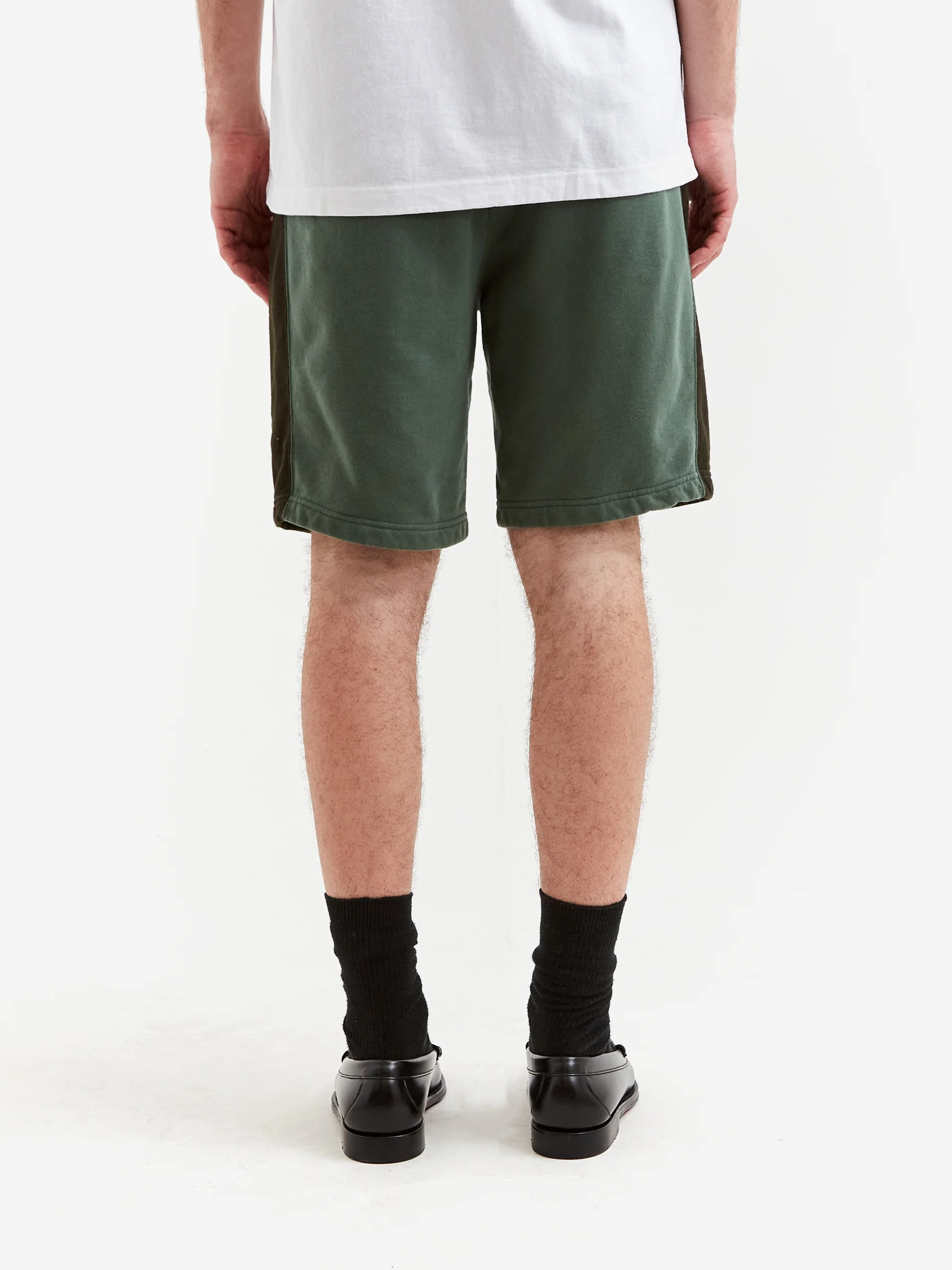 C.E Cav Empt Paneled Two Tone Jog Shorts - Green - Image 6