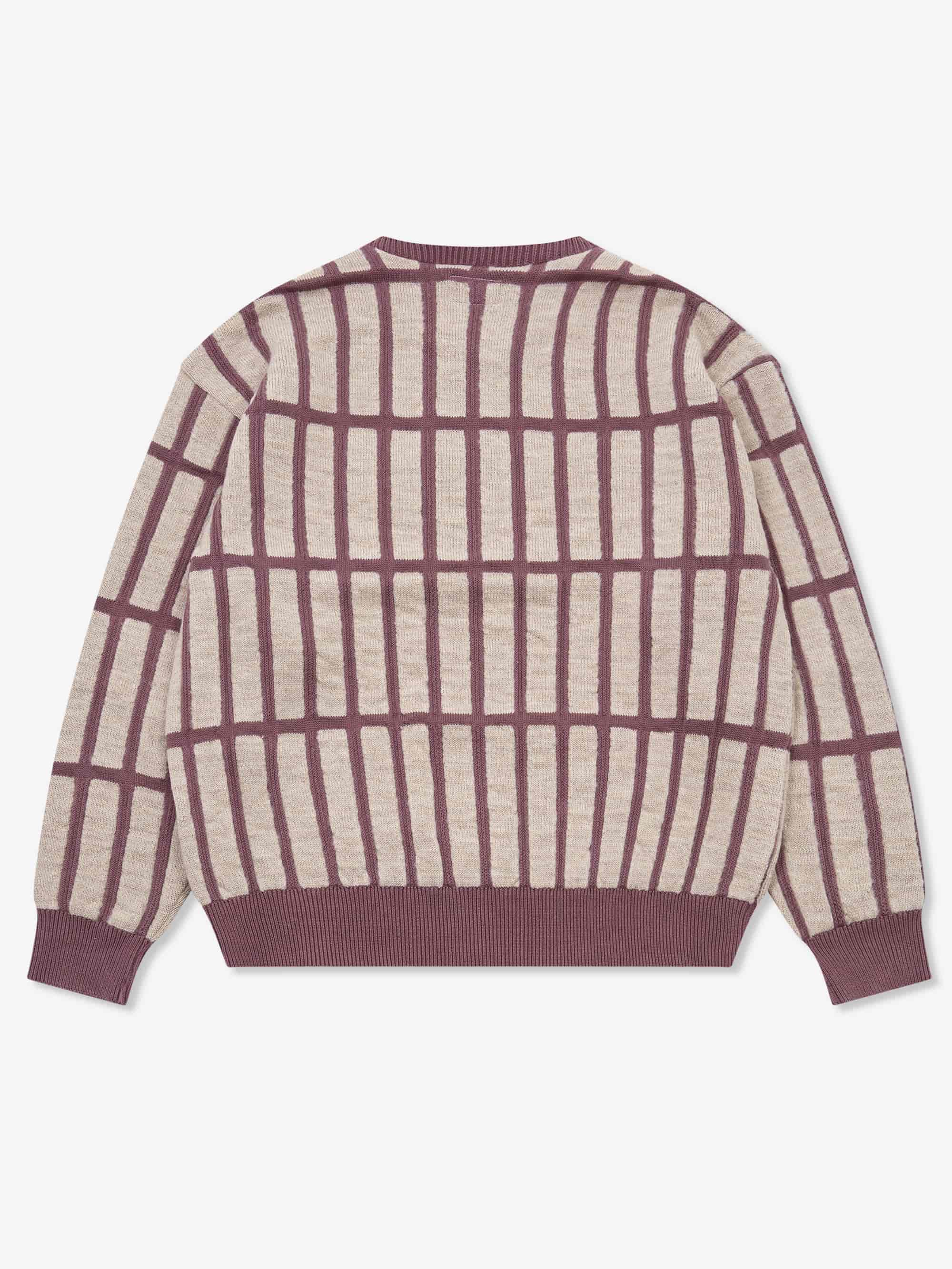 C.E Cav Empt Rectangular Bar Knit - Purple - Image 6