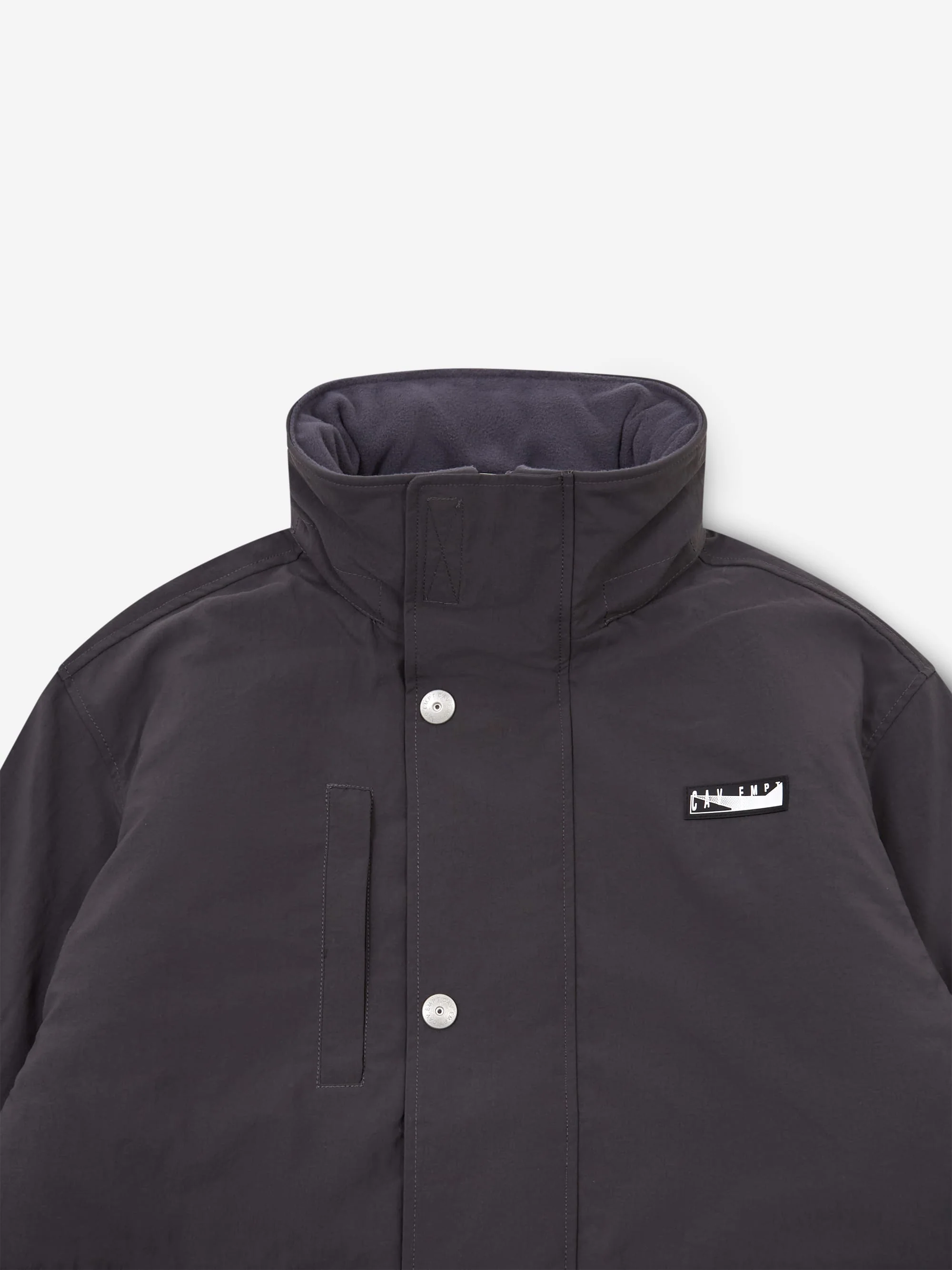 C.E Cav Empt Reflective Tape Watch Jacket - Charcoal - Image 6