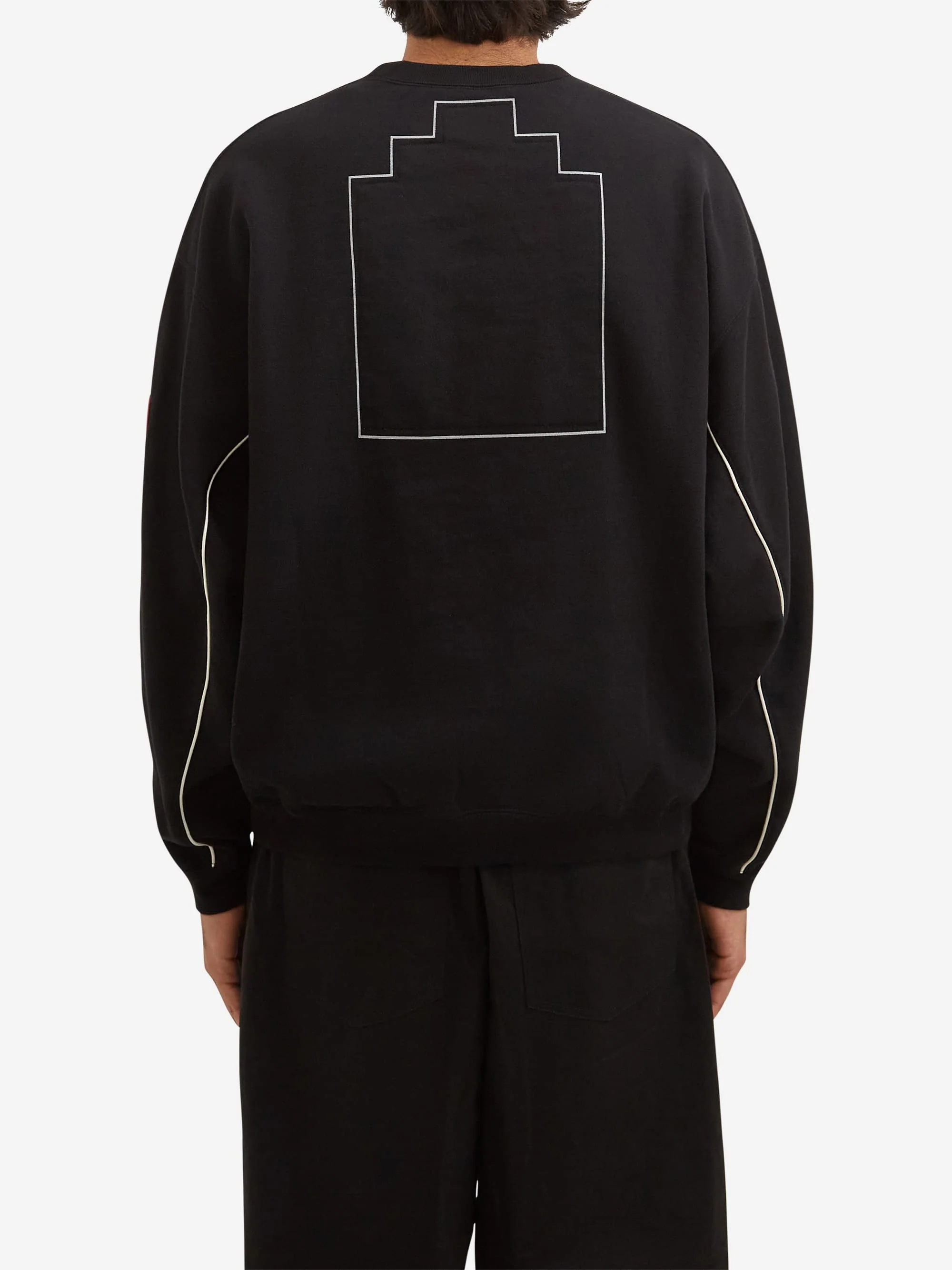 C.E Cav Empt Solid Loose Crew Neck - Black - Image 6