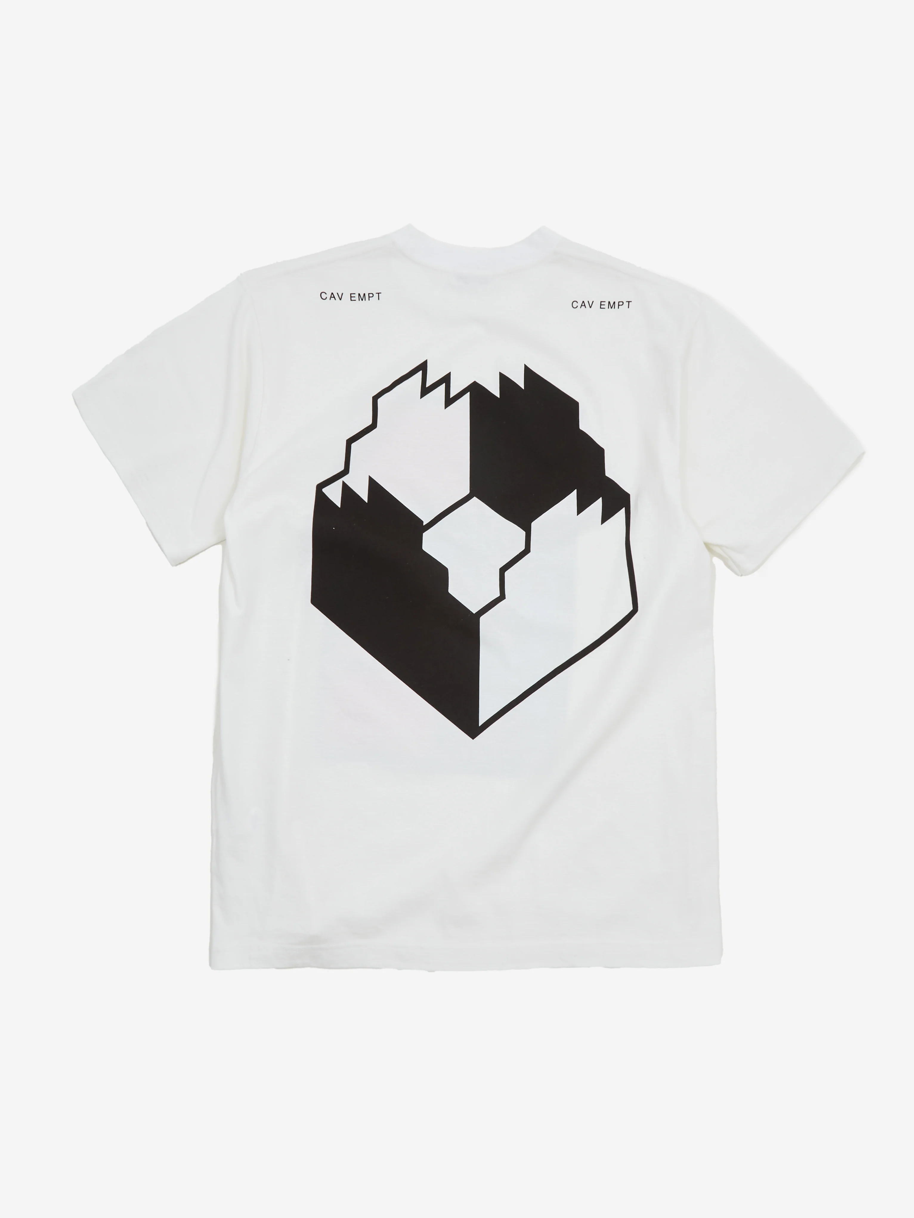 C.E Cav Empt VS 48io 8DJK 7H3 9EK T-Shirt - White - Image 3