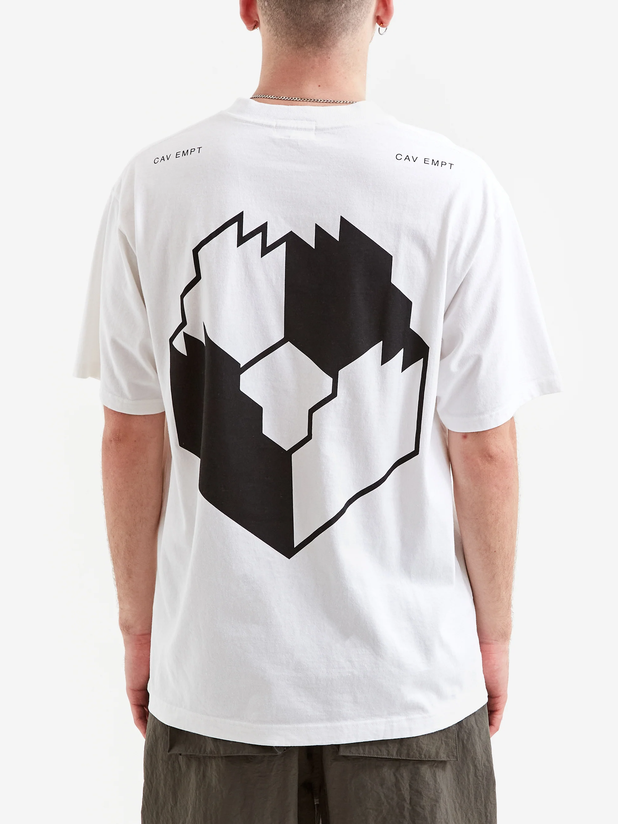 C.E Cav Empt VS 48io 8DJK 7H3 9EK T-Shirt - White - Image 5