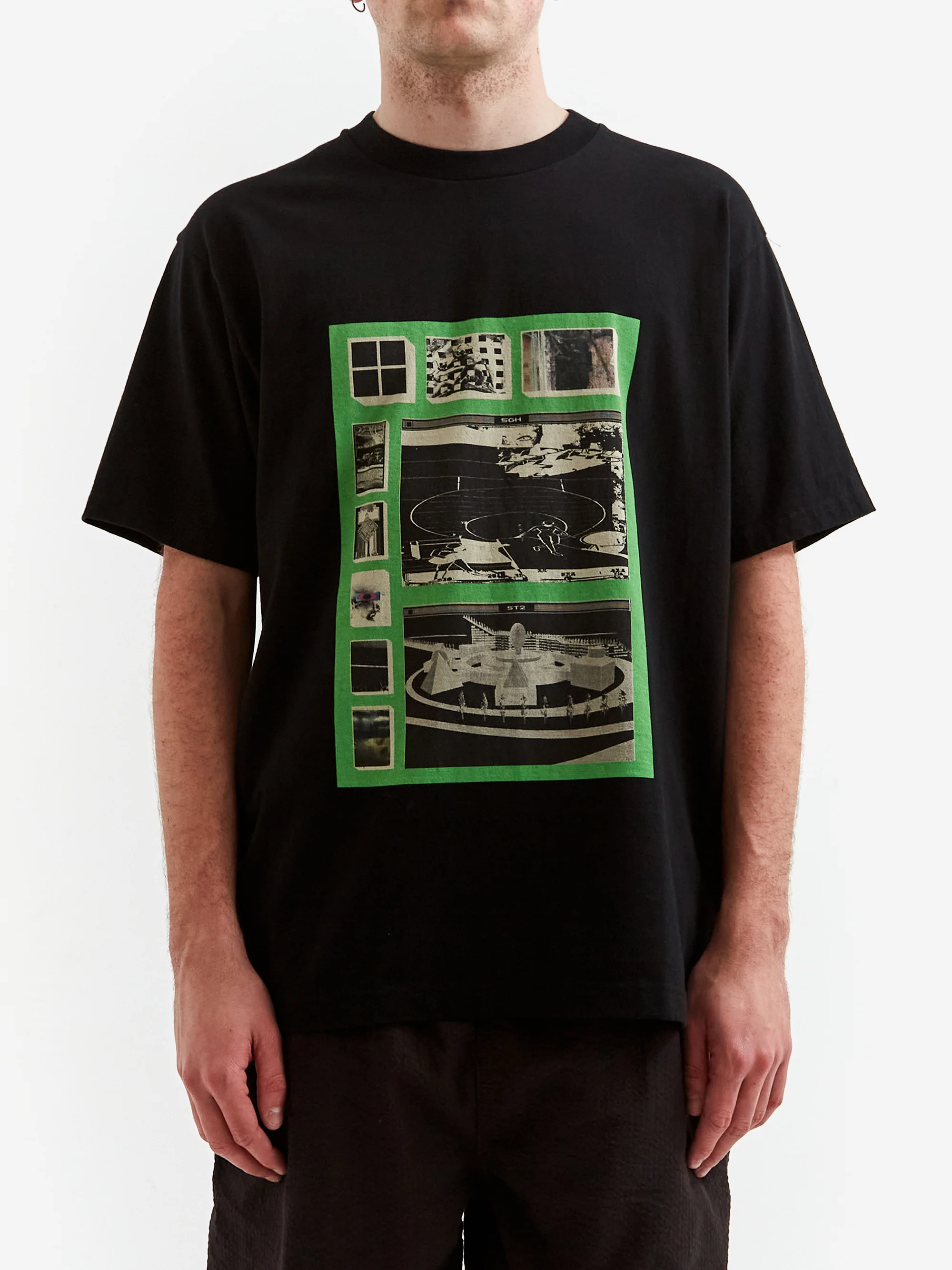 C.E Cav Empt VS 7SK JK3 5GH 5T2 T-Shirt - Black