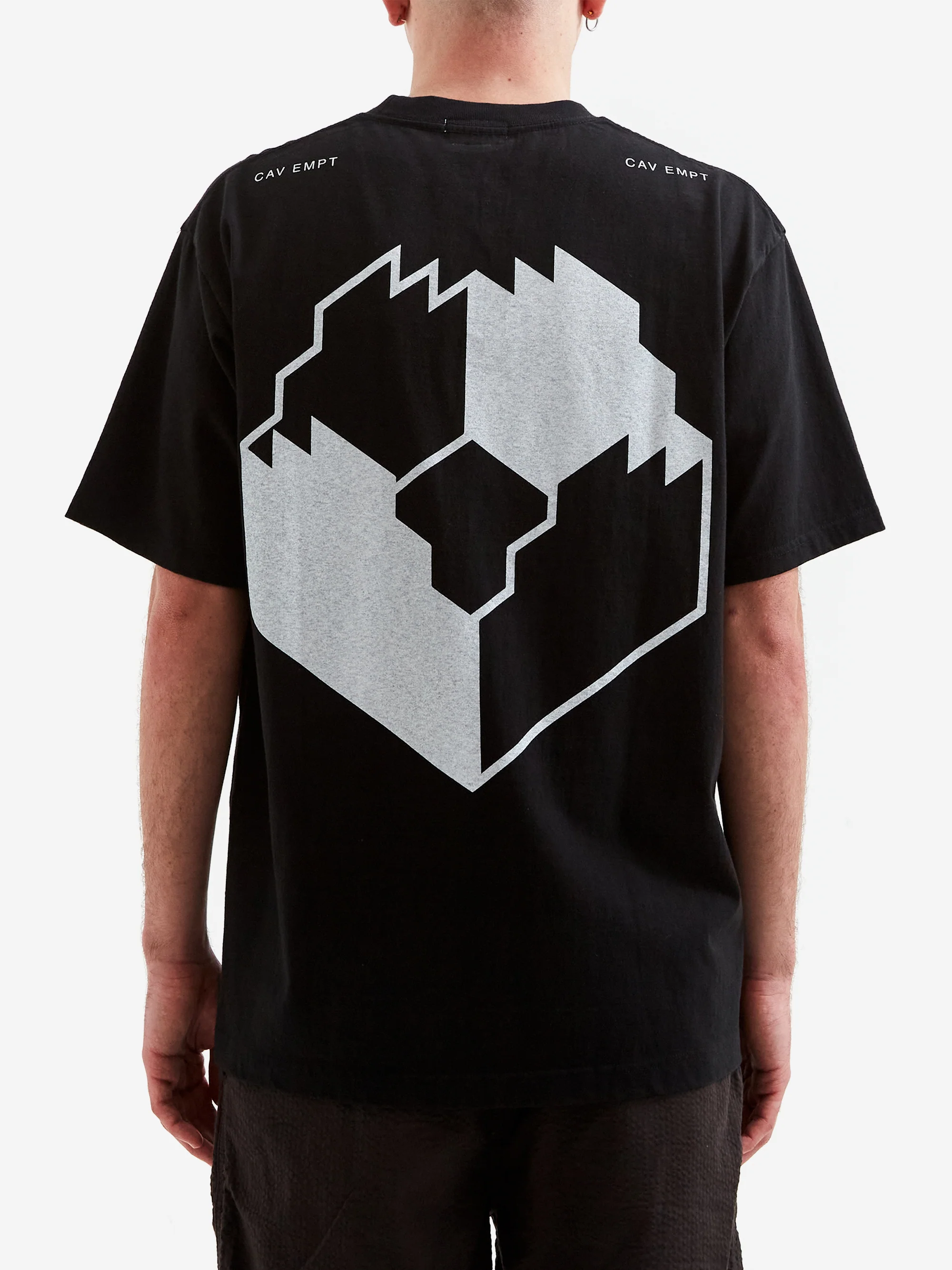 C.E Cav Empt VS 7SK JK3 5GH 5T2 T-Shirt - Black - Image 3