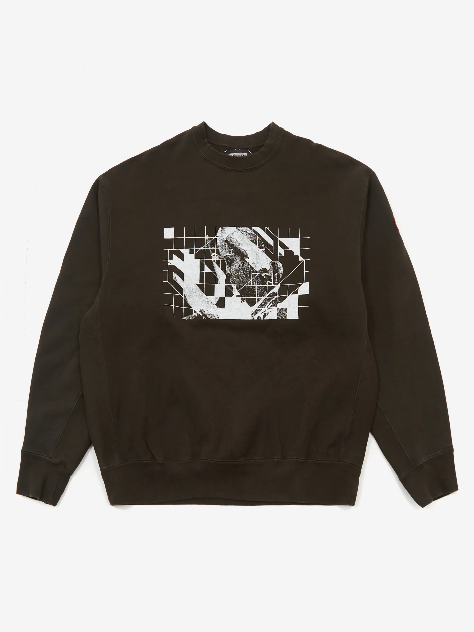 C.E Cav Empt Washed Dimensions Crew Neck - Black