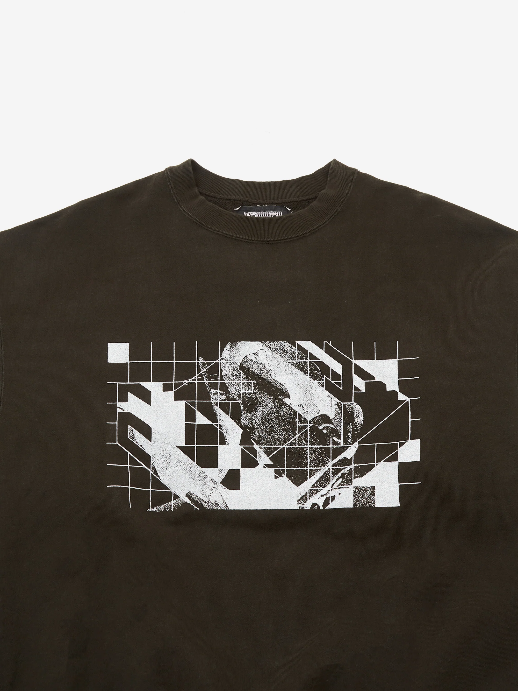 C.E Cav Empt Washed Dimensions Crew Neck - Black - Image 3