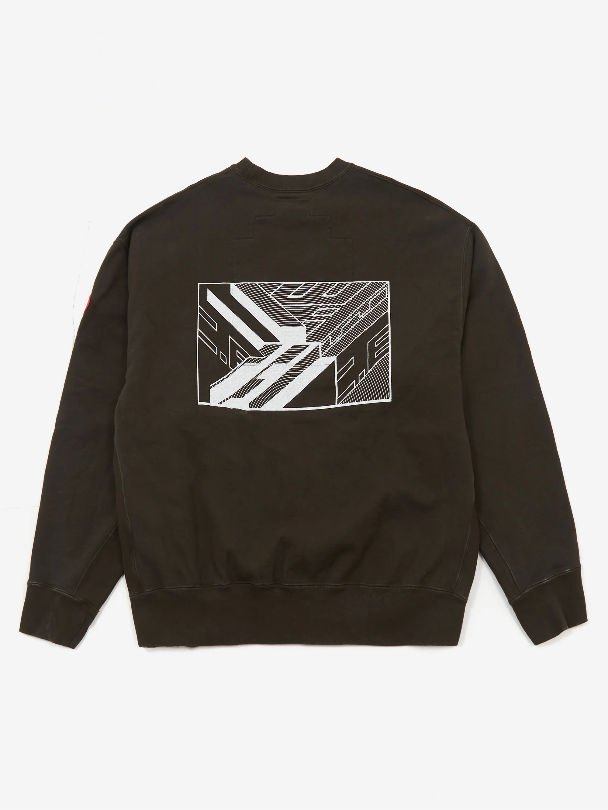C.E Cav Empt Washed Dimensions Crew Neck - Black - Image 4