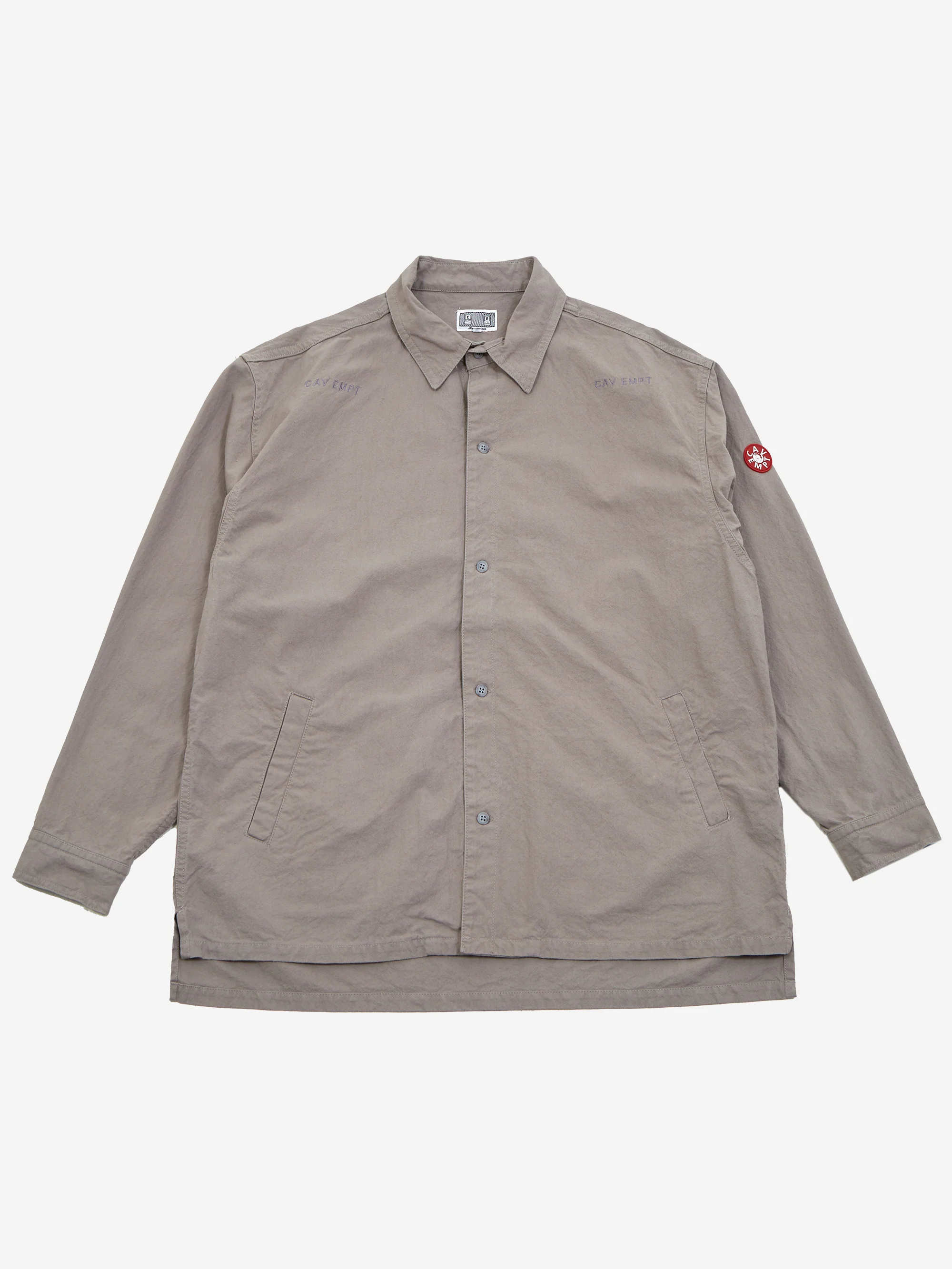 C.E Cav Empt Welt Pockets Big Shirt - Grey