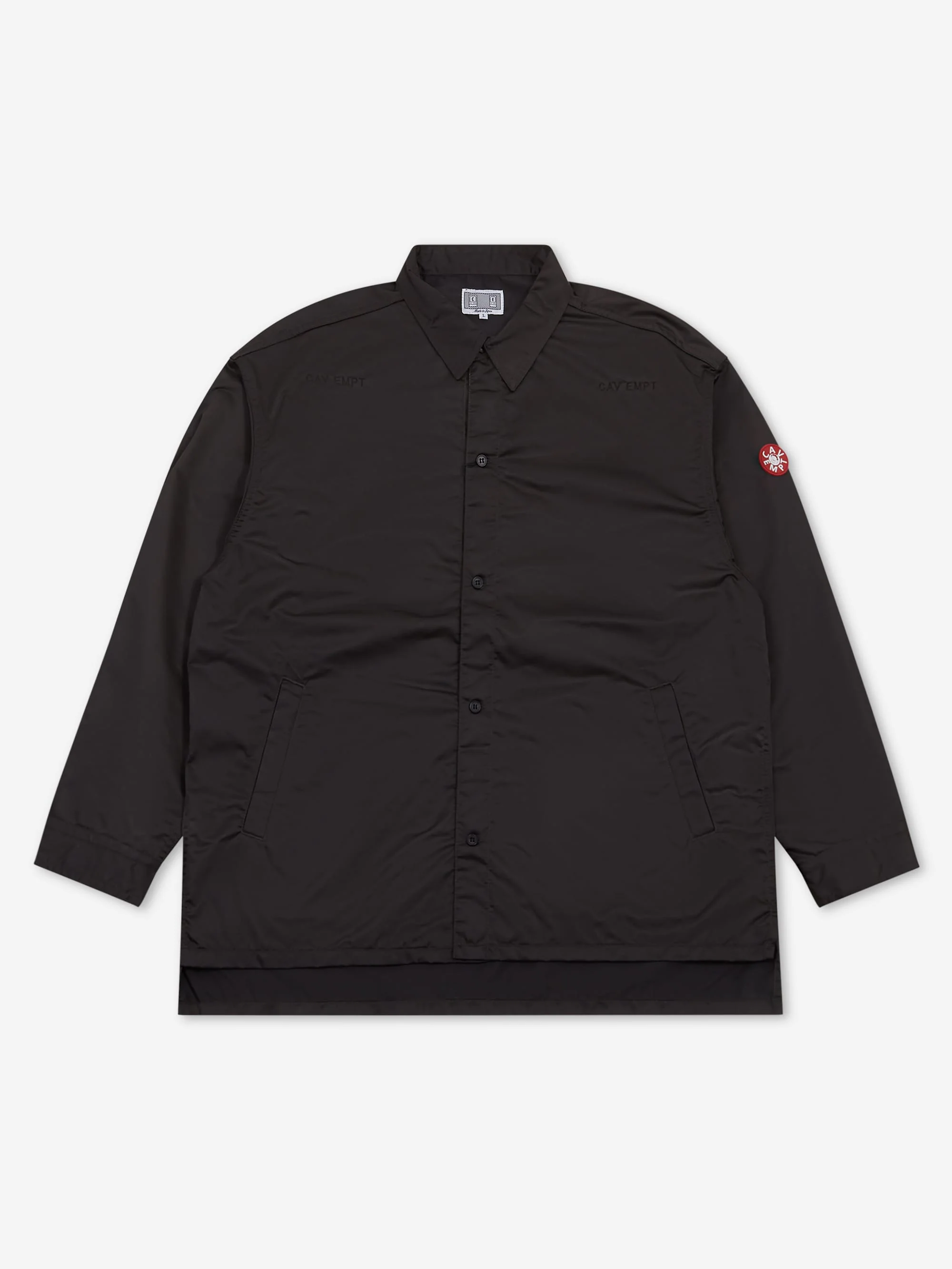 C.E Cav Empt Welt Pockets Pe Big Shirt - Black