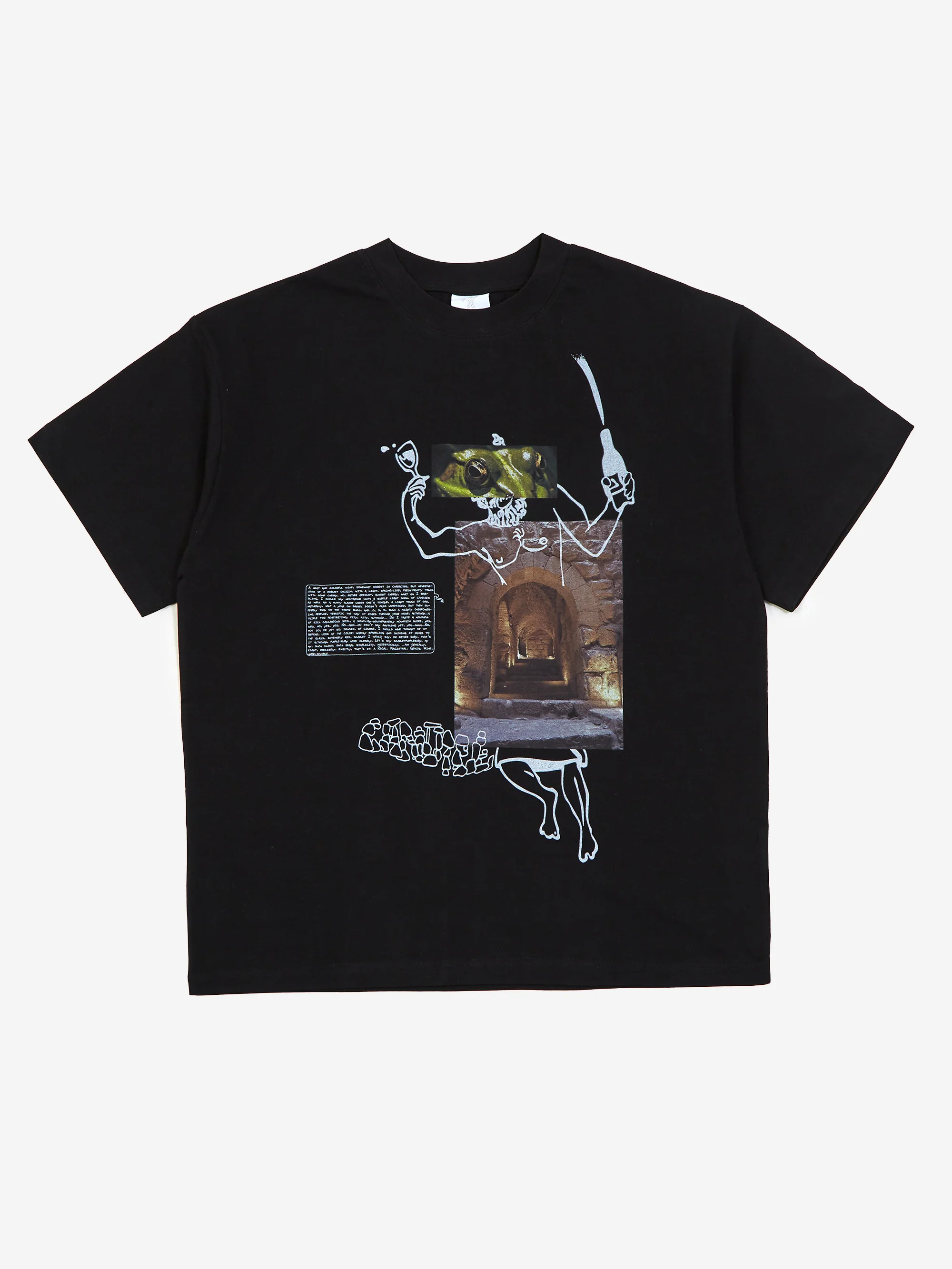 Candice Babble Tee - Black