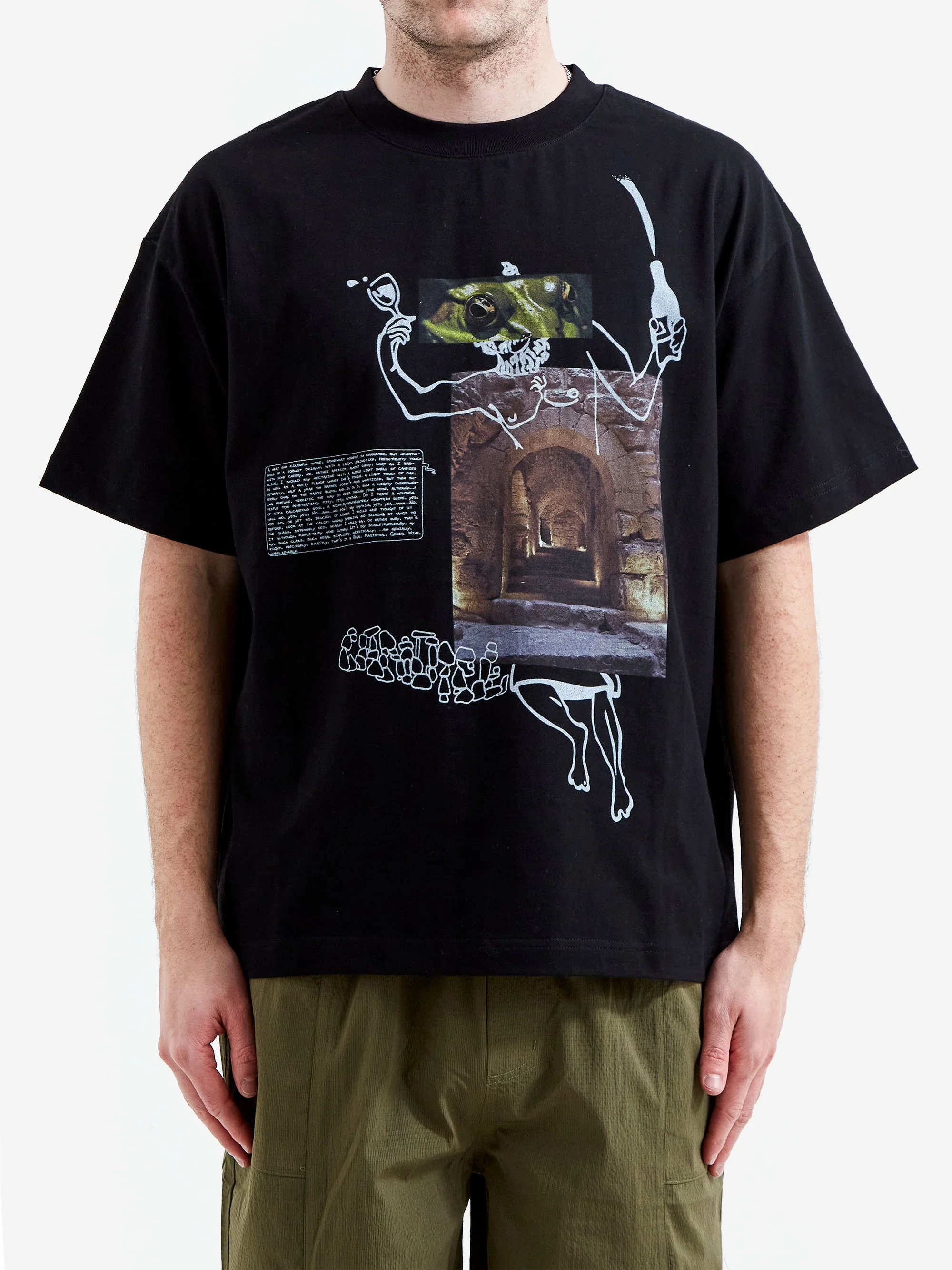 Candice Babble Tee - Black - Image 2