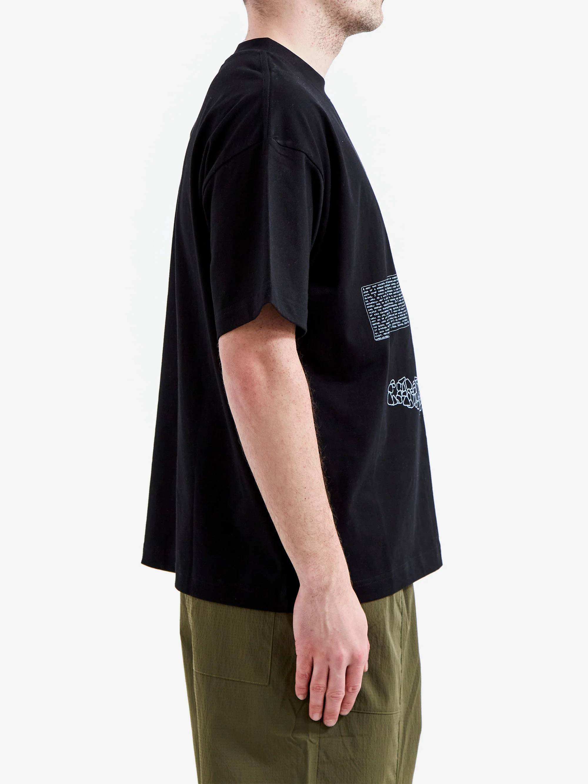 Candice Babble Tee - Black - Image 5
